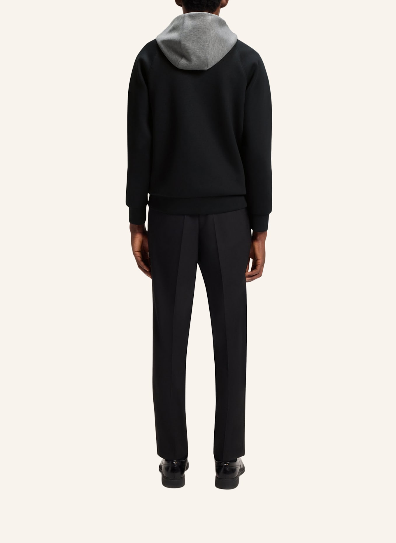 BOSS Sweatshirt C-STEVENS 04 Relaxed Fit: SCHWARZ