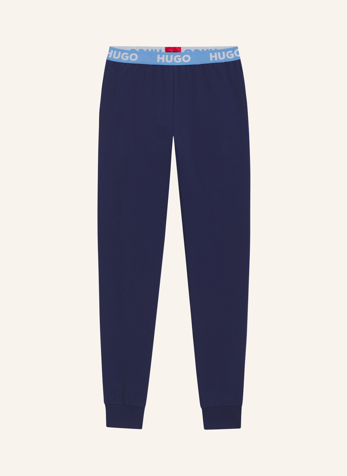 HUGO Lounge-Hose SPORTY: DUNKELBLAU