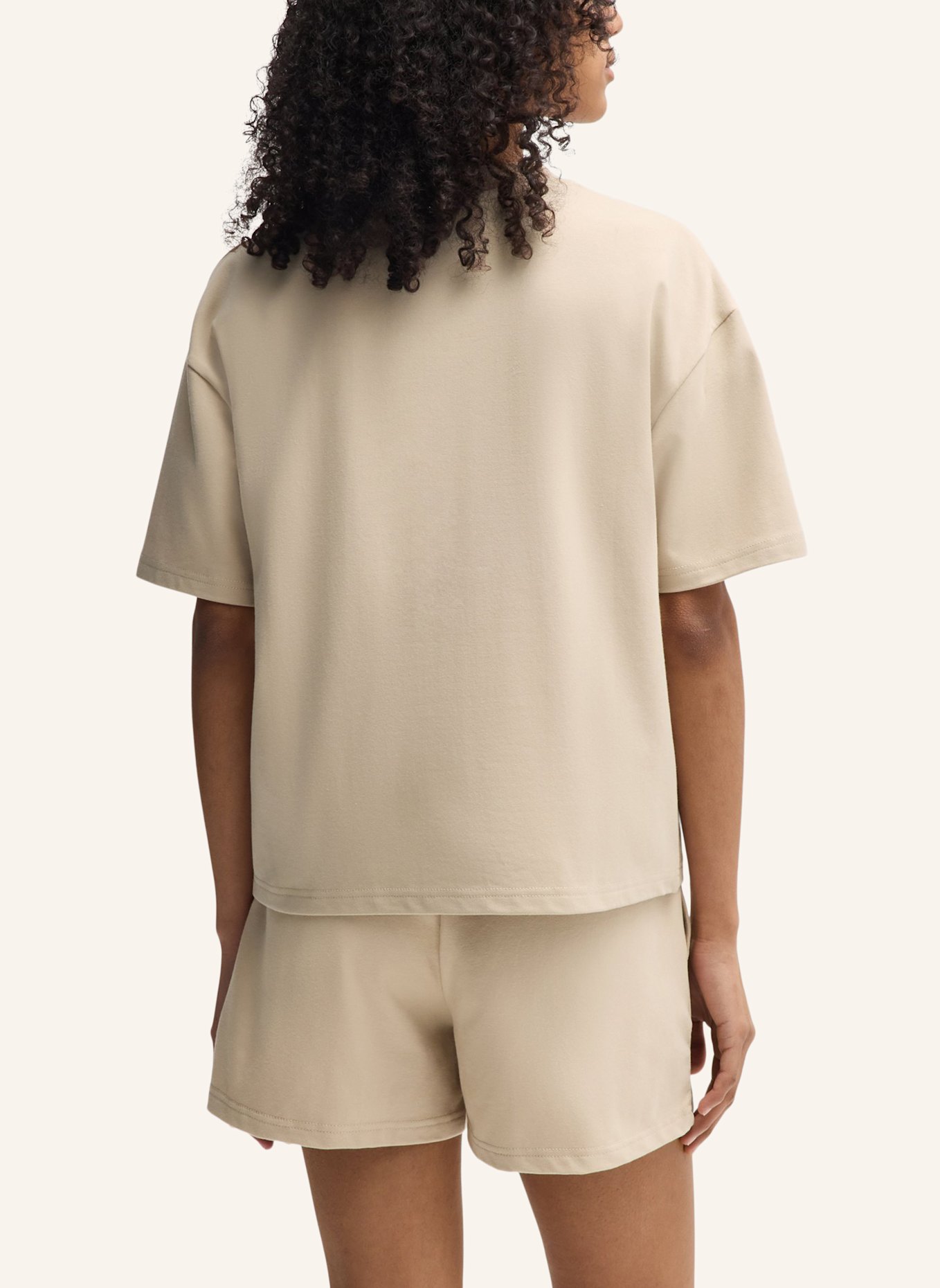 HUGO Lounge-Shirt SHUFFLE: BEIGE