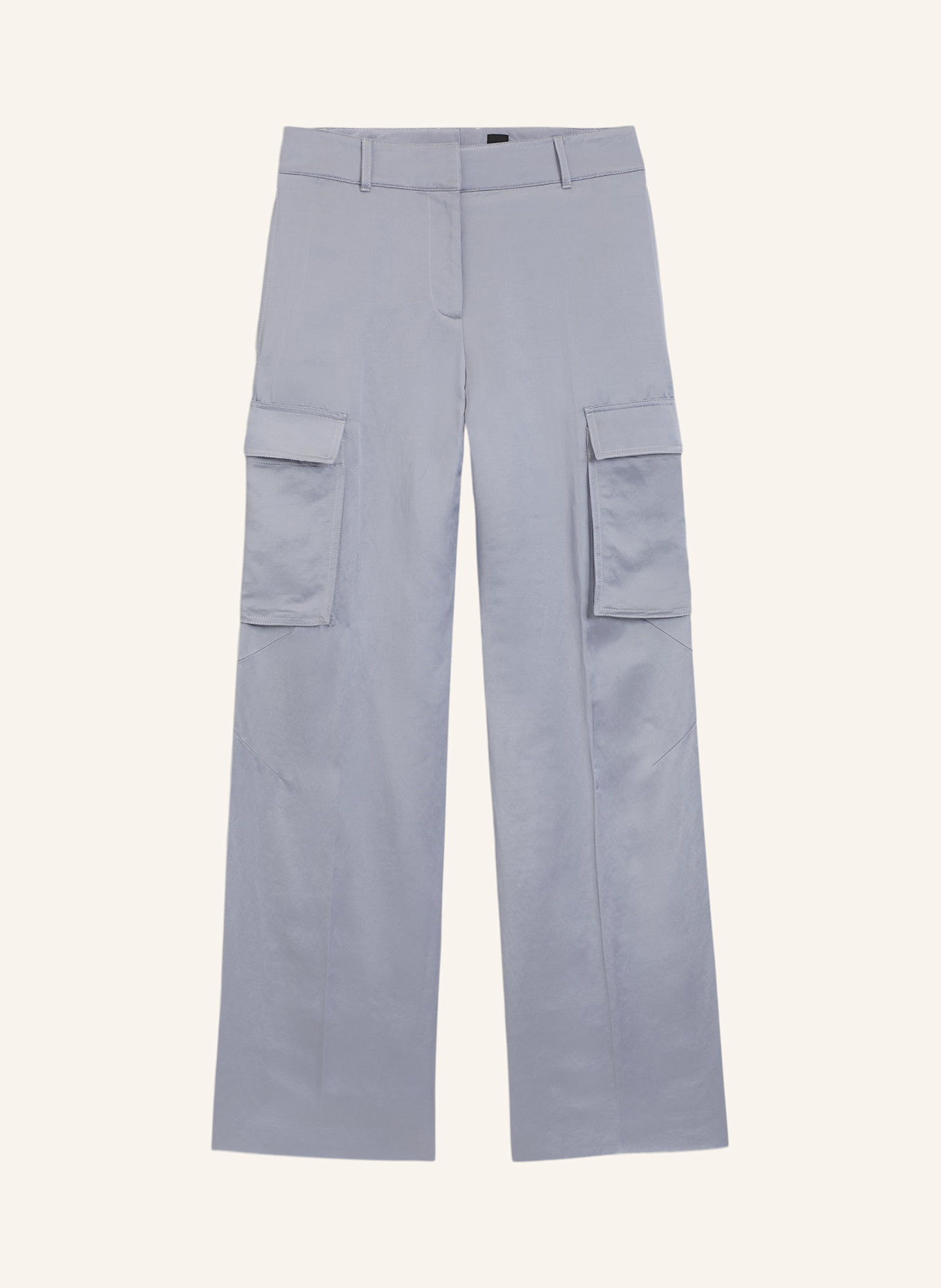 BOSS Business Hose TIANAMIA Regular Fit: HELLGRAU
