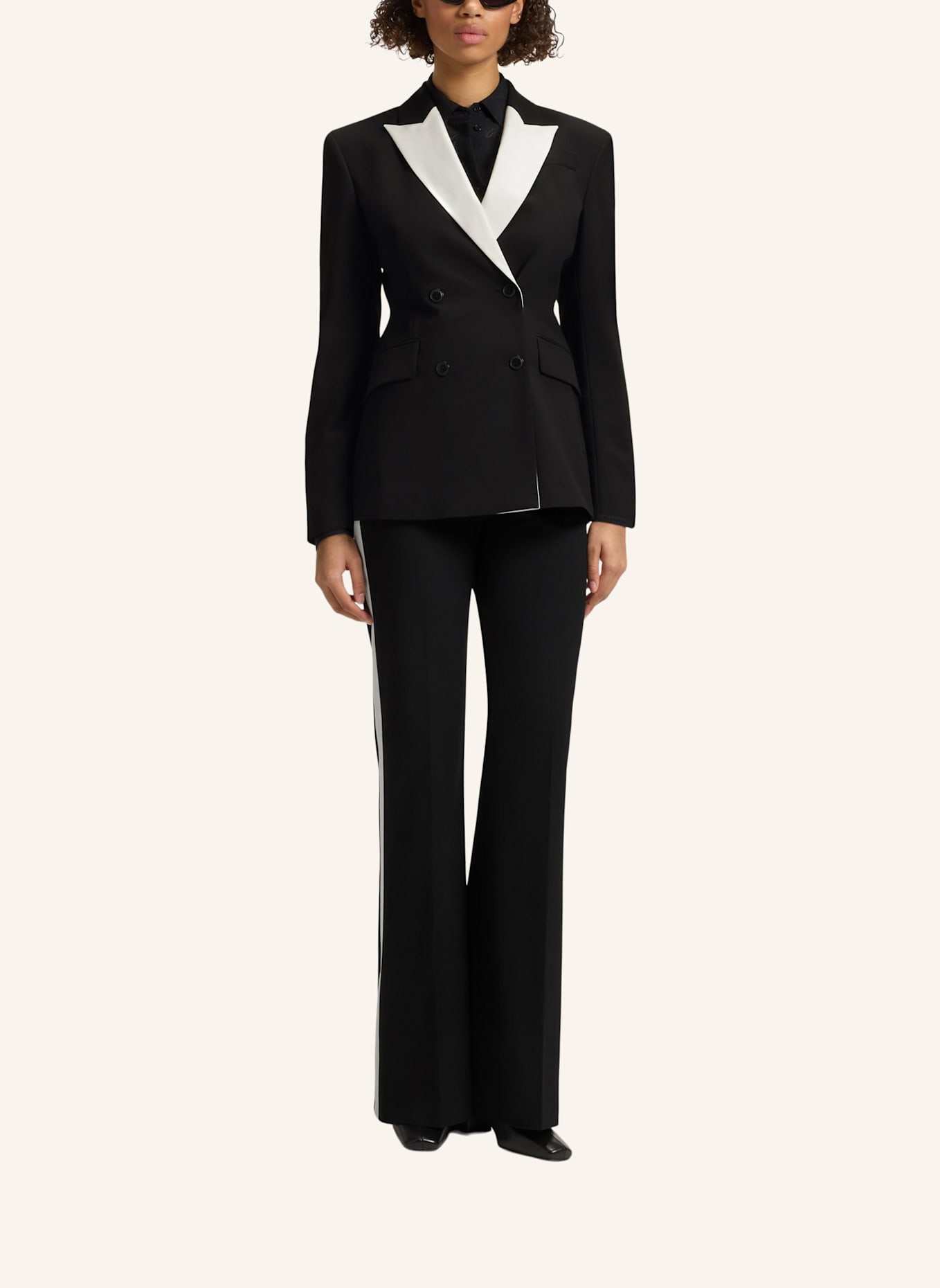 HUGO Business Hose HIZANA Regular Fit: SCHWARZ