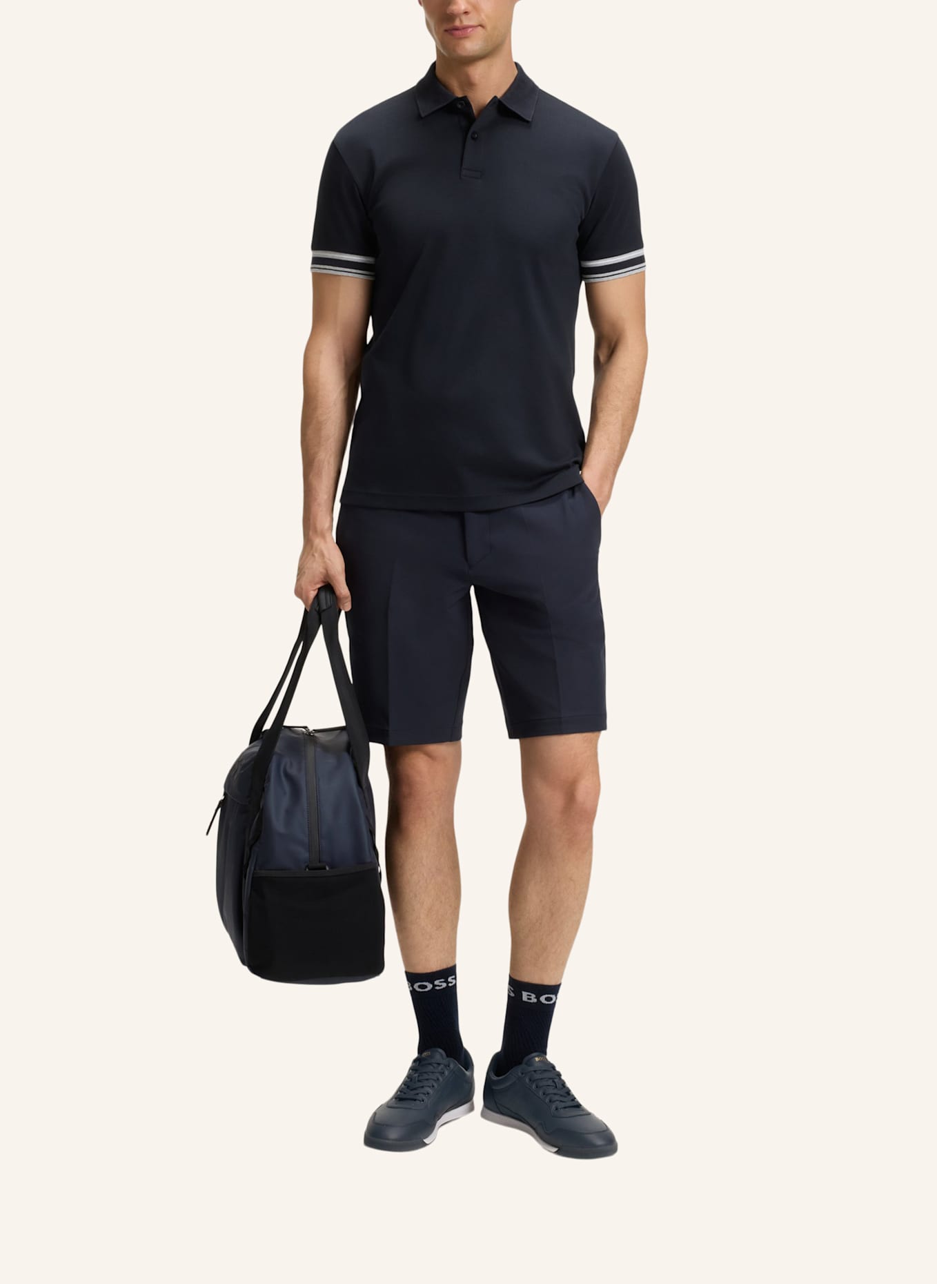 BOSS Sneaker NITAN_LTPF: DUNKELBLAU