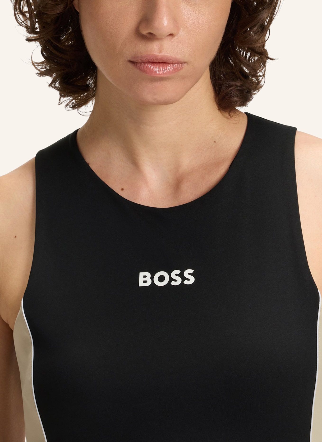 BOSS Casual Top ENDURA2 Slim Fit: SCHWARZ