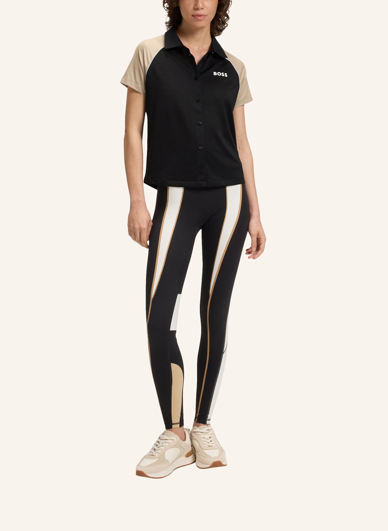 BOSS Casual Top ELLICI2 Regular Fit: SCHWARZ