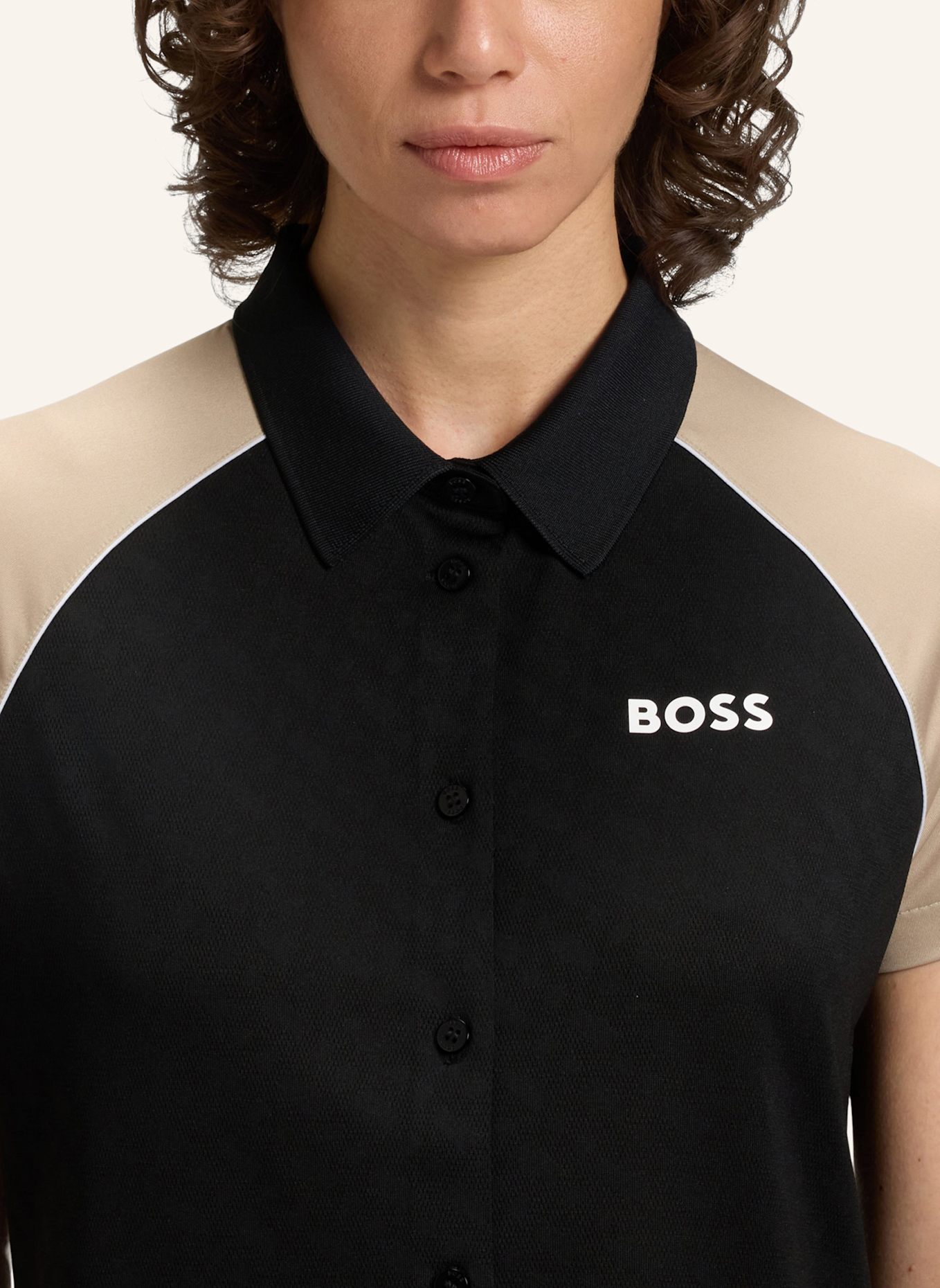 BOSS Casual Top ELLICI2 Regular Fit: SCHWARZ
