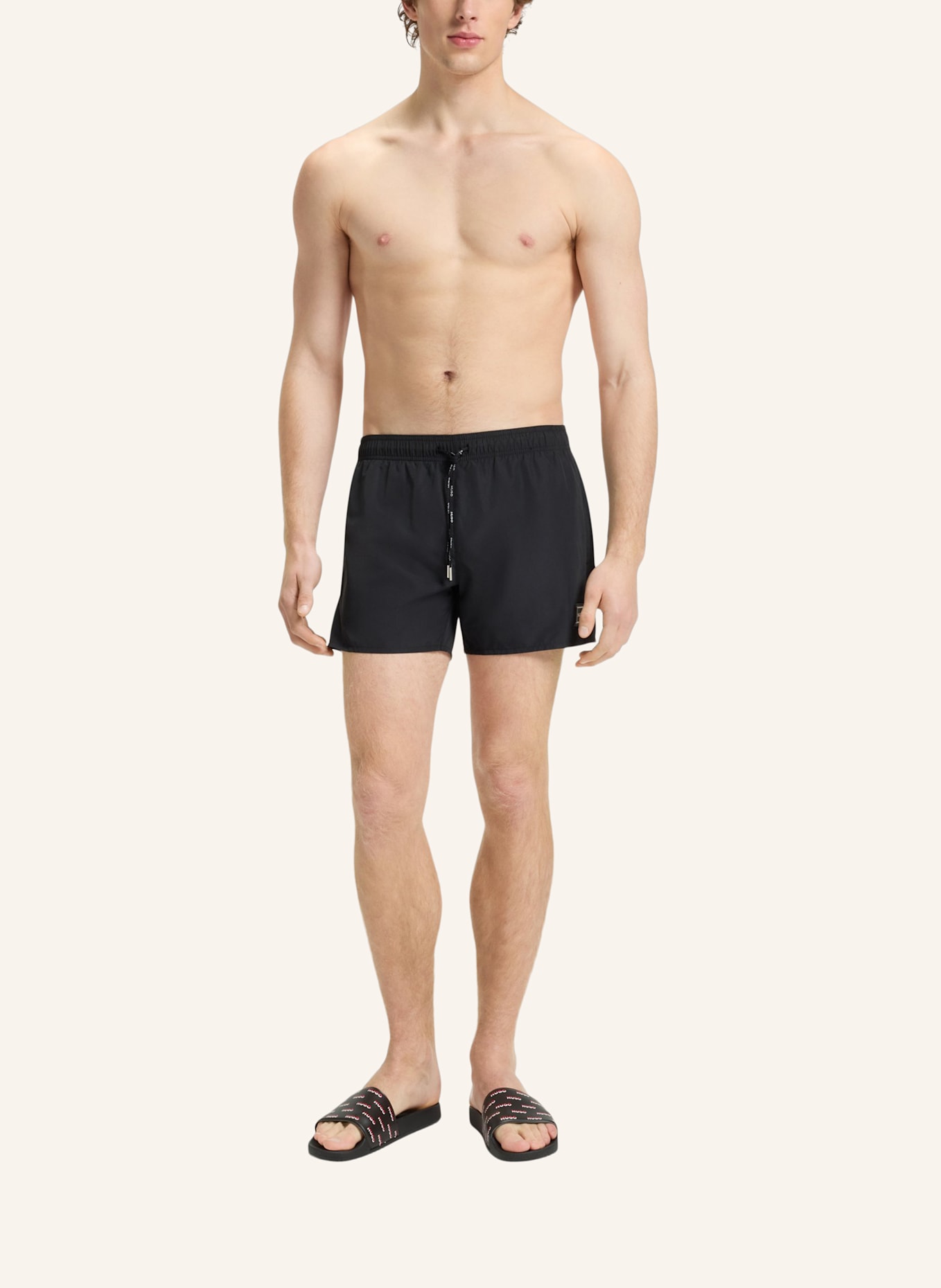 HUGO Sandale TIMEIN_SLID_LGAL: SCHWARZ