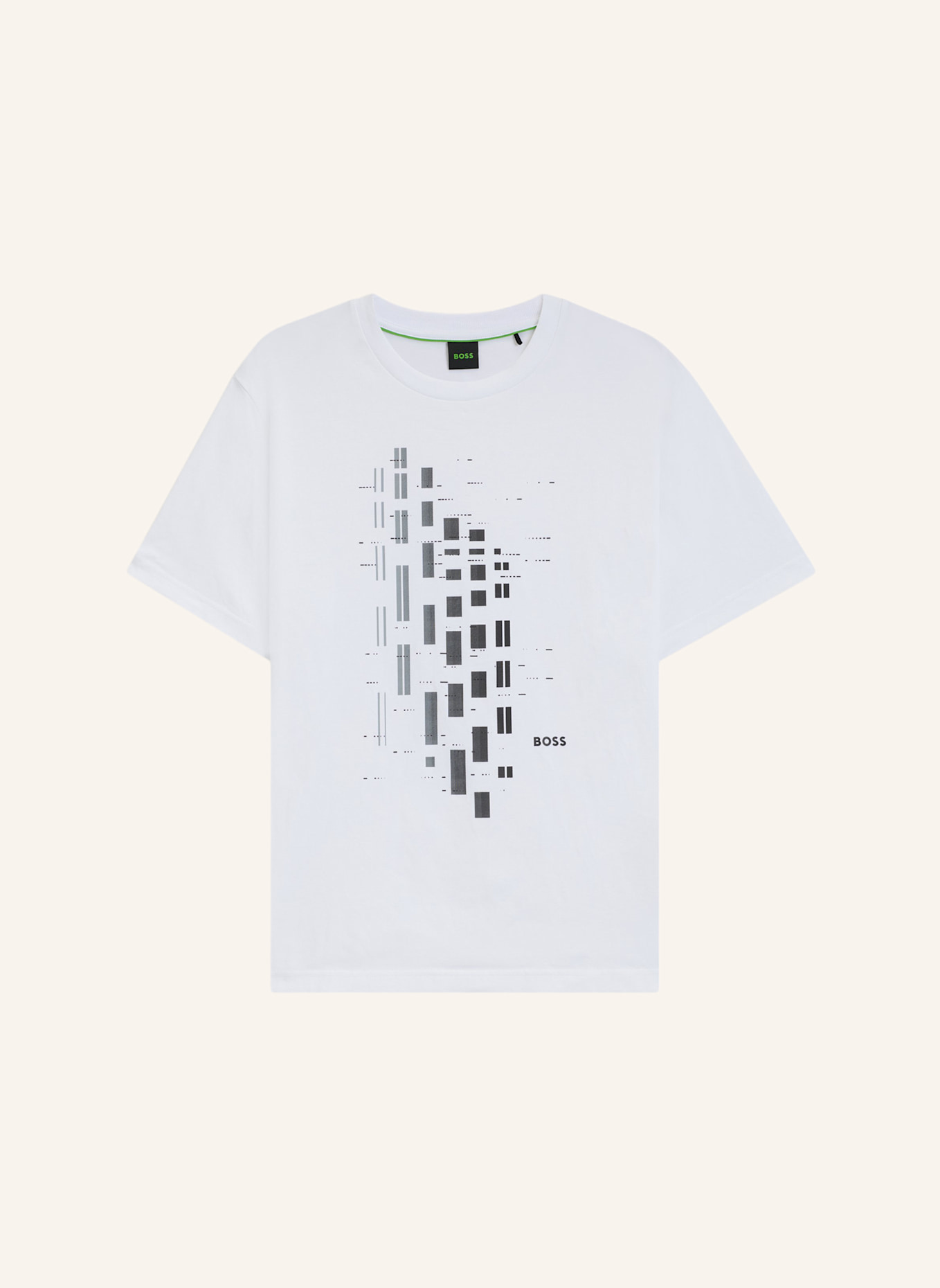 BOSS T-Shirt TEE GRX ZONE Regular Fit: WEISS