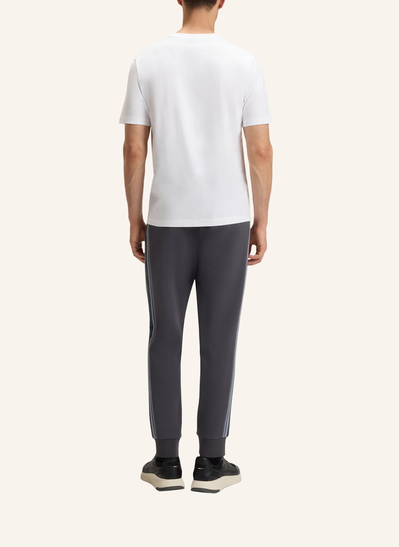 BOSS T-Shirt TEE GRX ZONE Regular Fit: WEISS