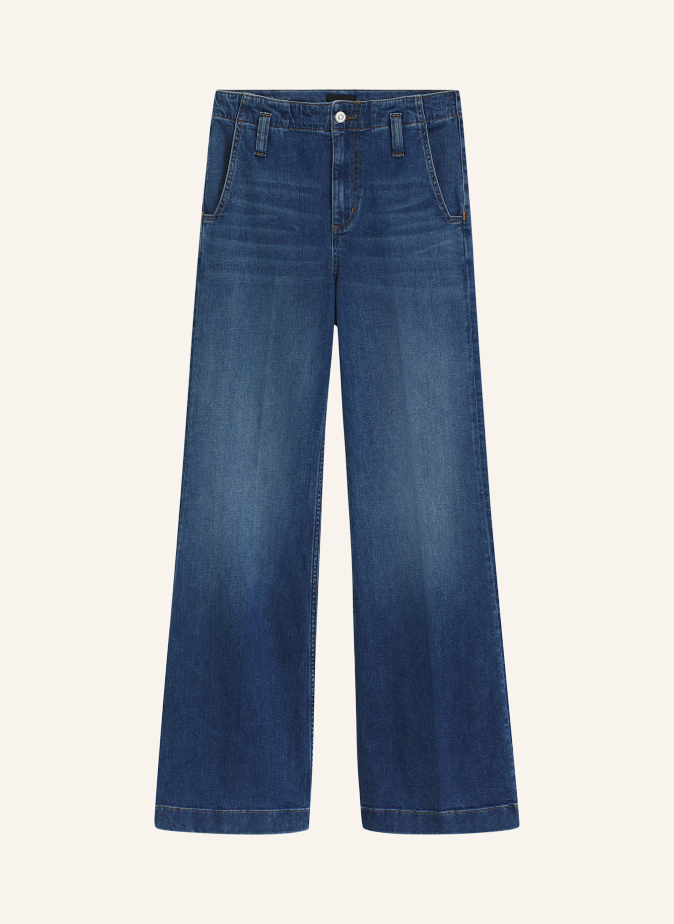 BOSS Jeans ROSALYA 2.0 Flared Fit: DUNKELBLAU