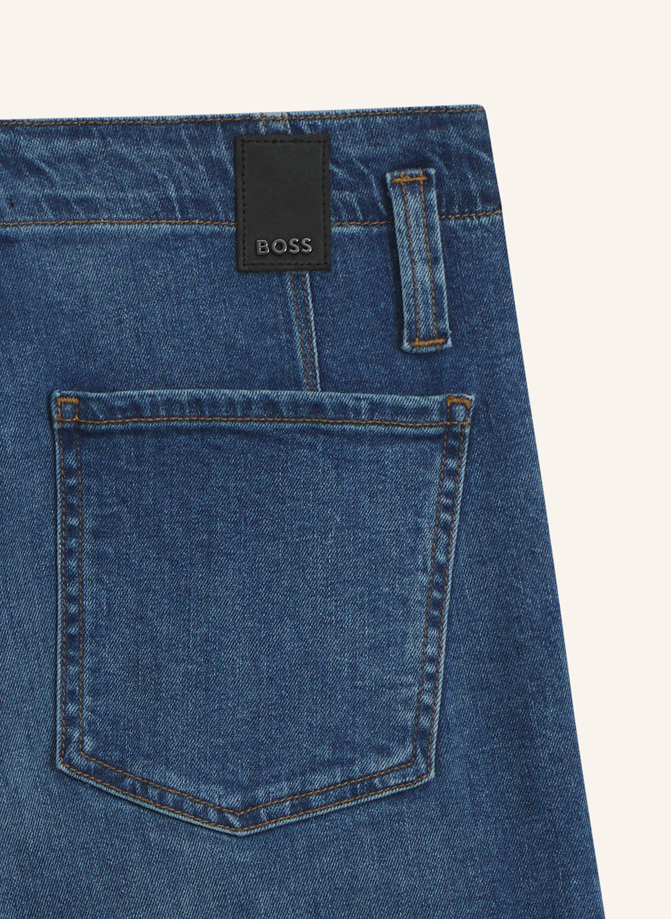 BOSS Jeans ROSALYA 2.0 Flared Fit: DUNKELBLAU