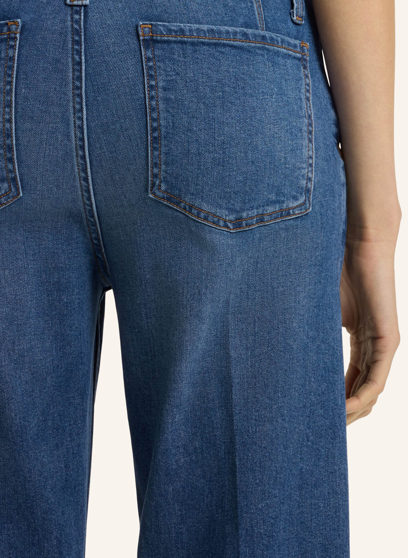 BOSS Jeans ROSALYA 2.0 Flared Fit: DUNKELBLAU