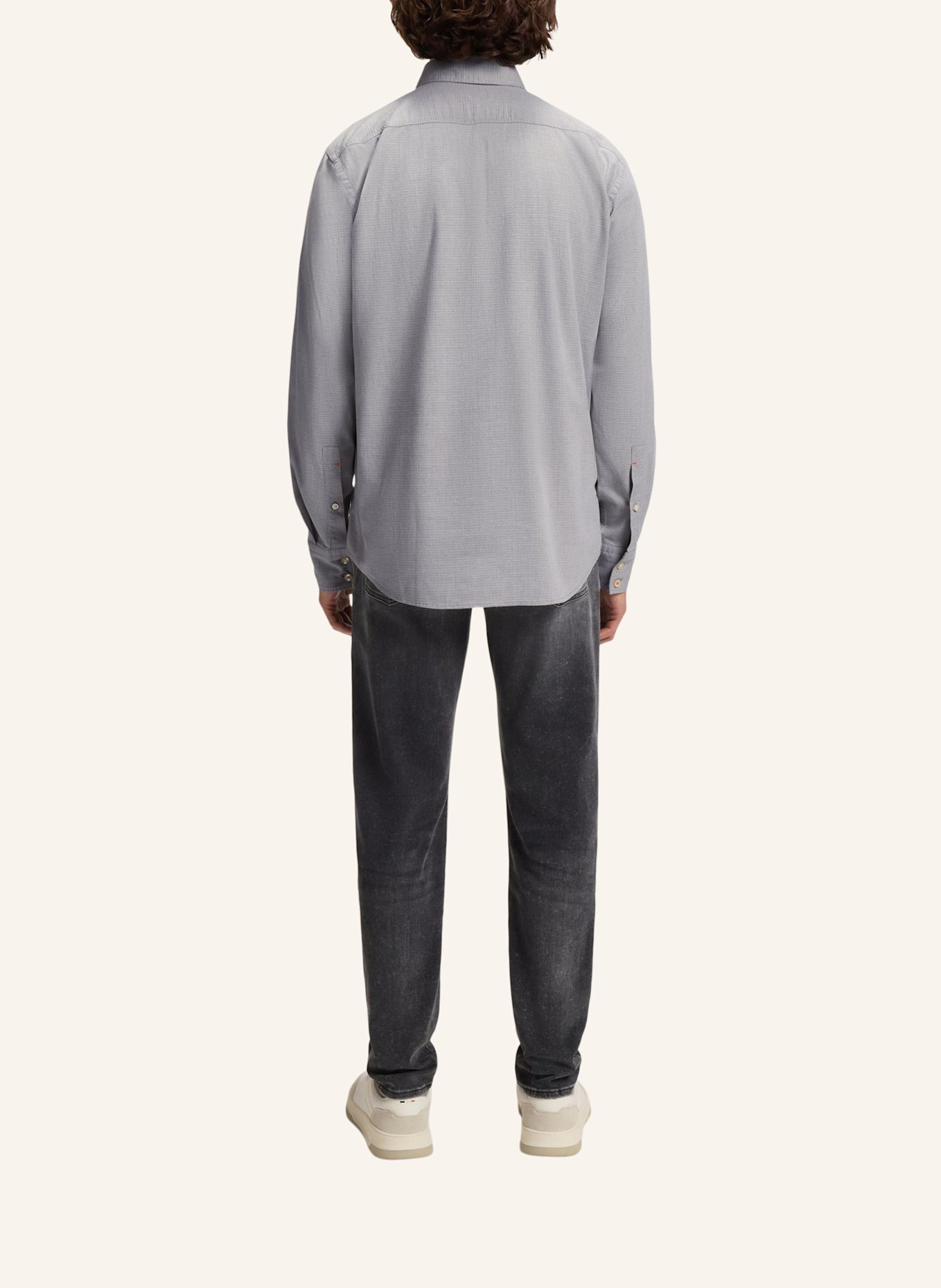 BOSS Casual Hemd RELEGANT_6_M Regular Fit: GRÜN