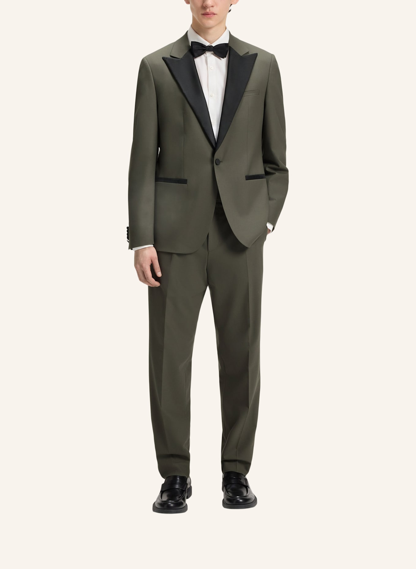 HUGO Business Anzug KARL-TEAGAN253E1X Modern Fit: HELLGRÜN