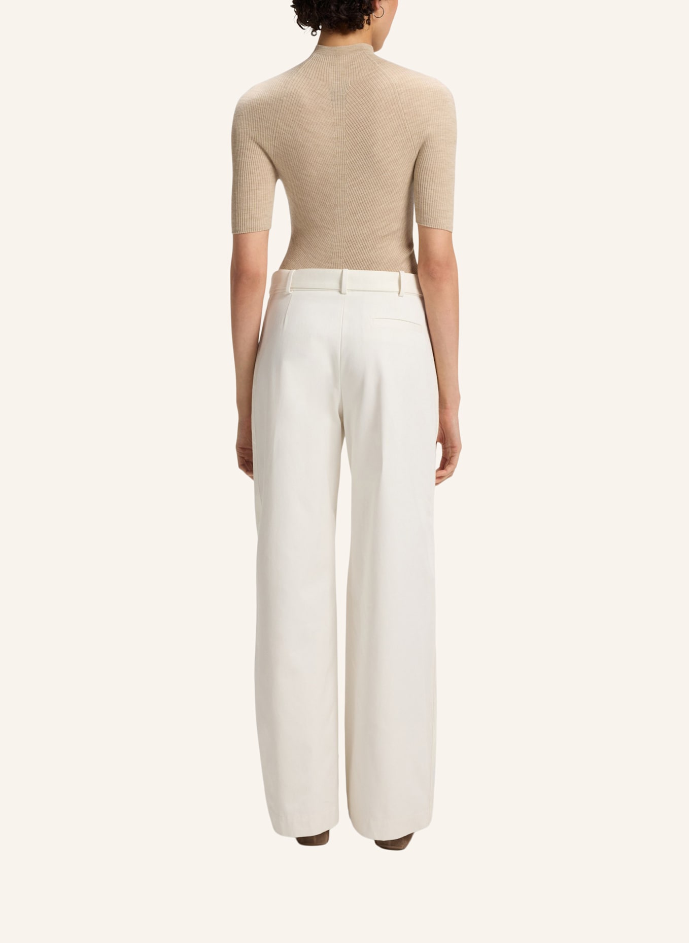 BOSS Business Hose TIANA8 Relaxed Fit: WEISS