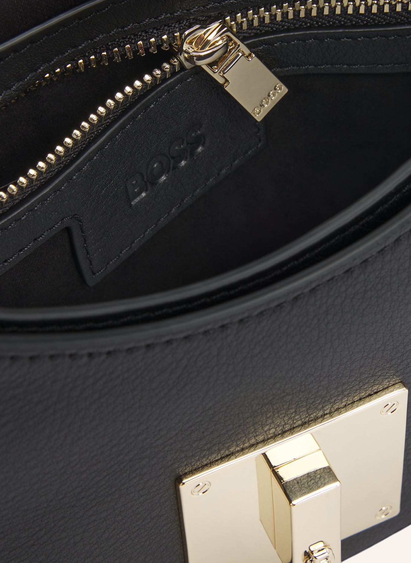 BOSS Umhängetasche ARIELL M SHOUD.BAG M: SCHWARZ