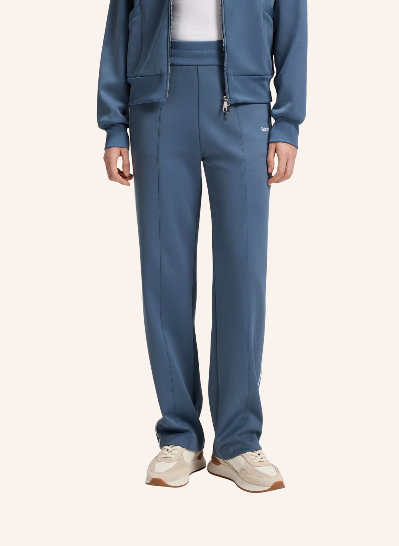 BOSS Casual Hose ERINA Straight Fit: BLAU