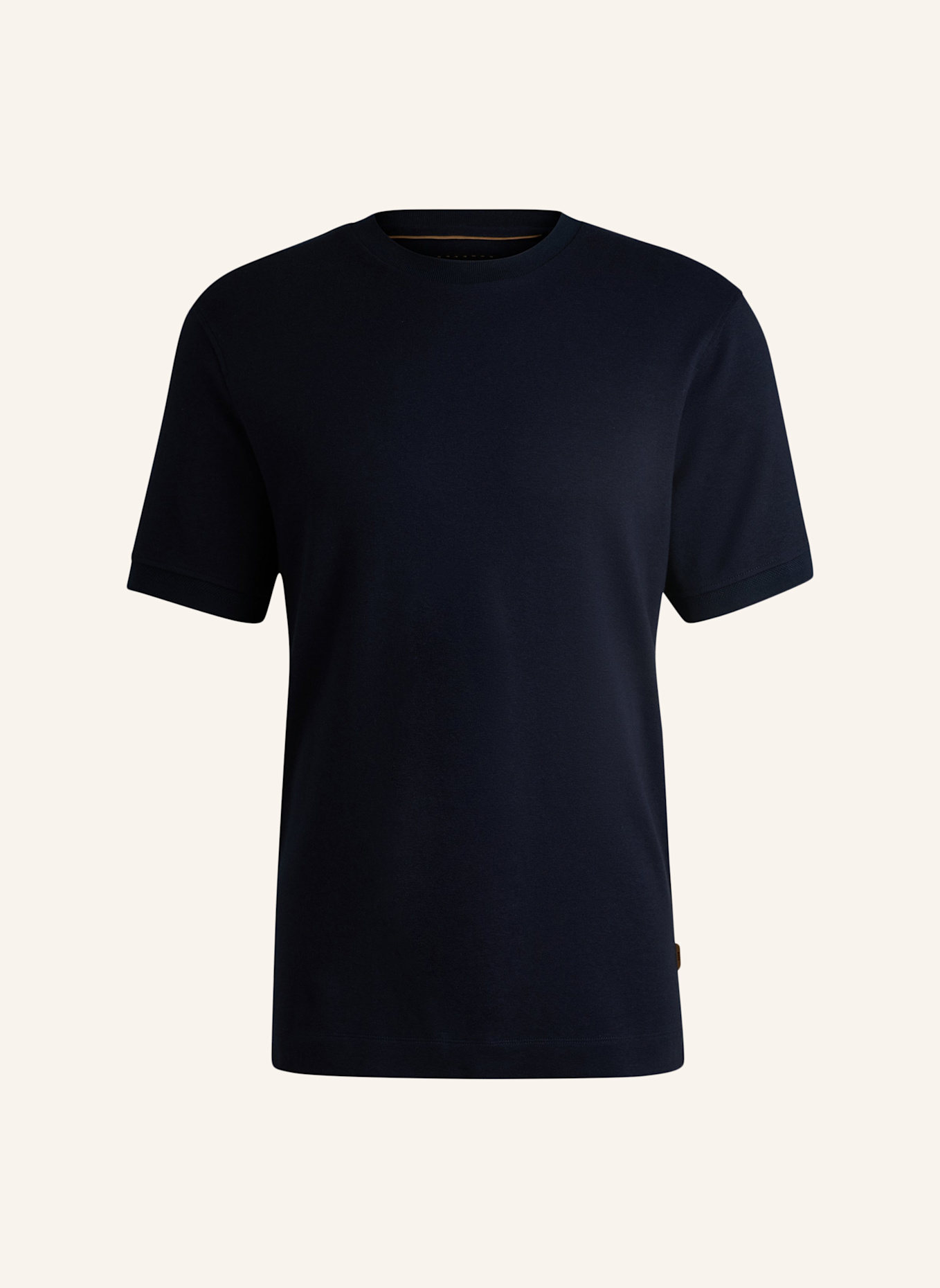 BOSS T-Shirt L-TESAR 101 Regular Fit: DUNKELBLAU