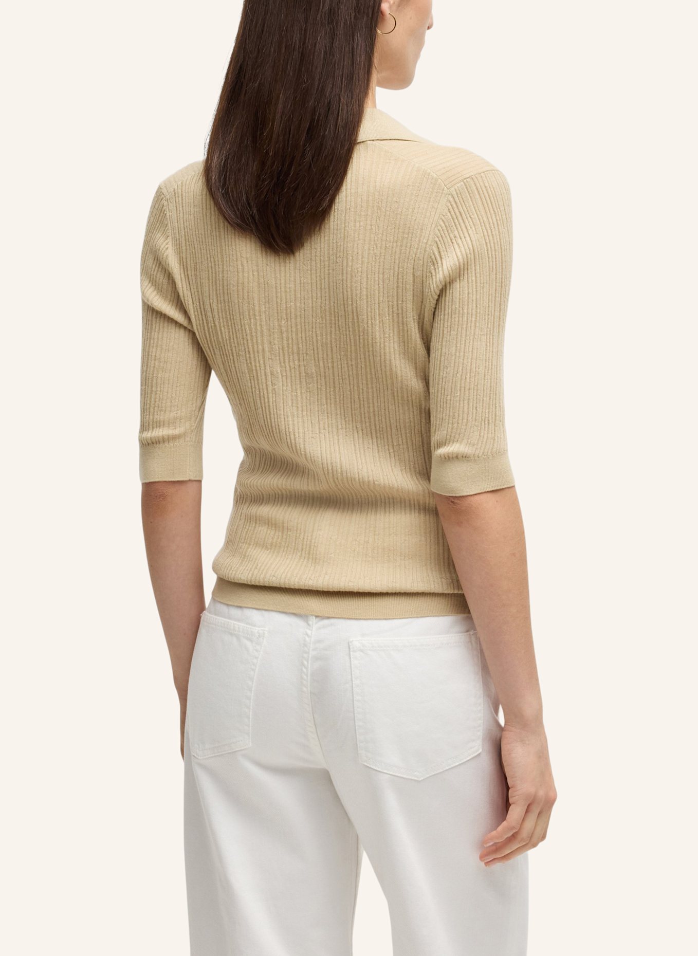 BOSS Pullover FABYNI: BEIGE