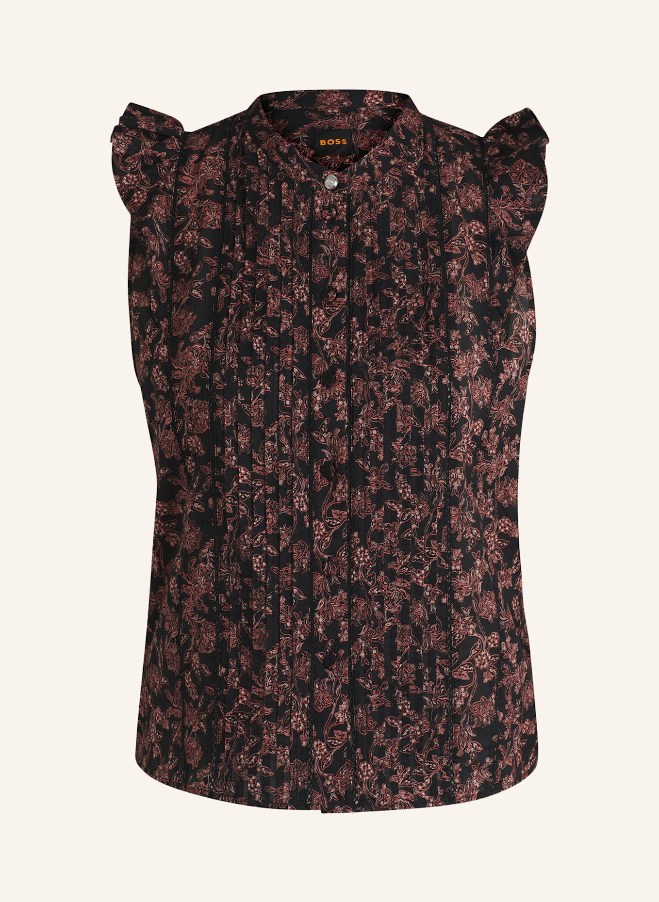BOSS Casual Bluse C_BANTIANA Regular Fit: SCHWARZ