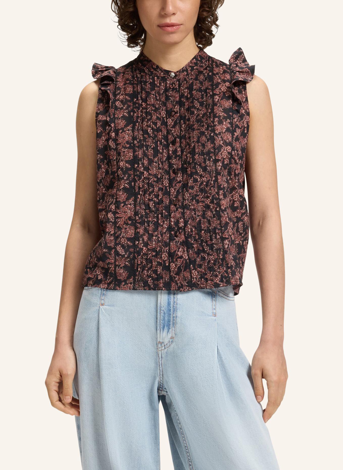 BOSS Casual Bluse C_BANTIANA Regular Fit: SCHWARZ