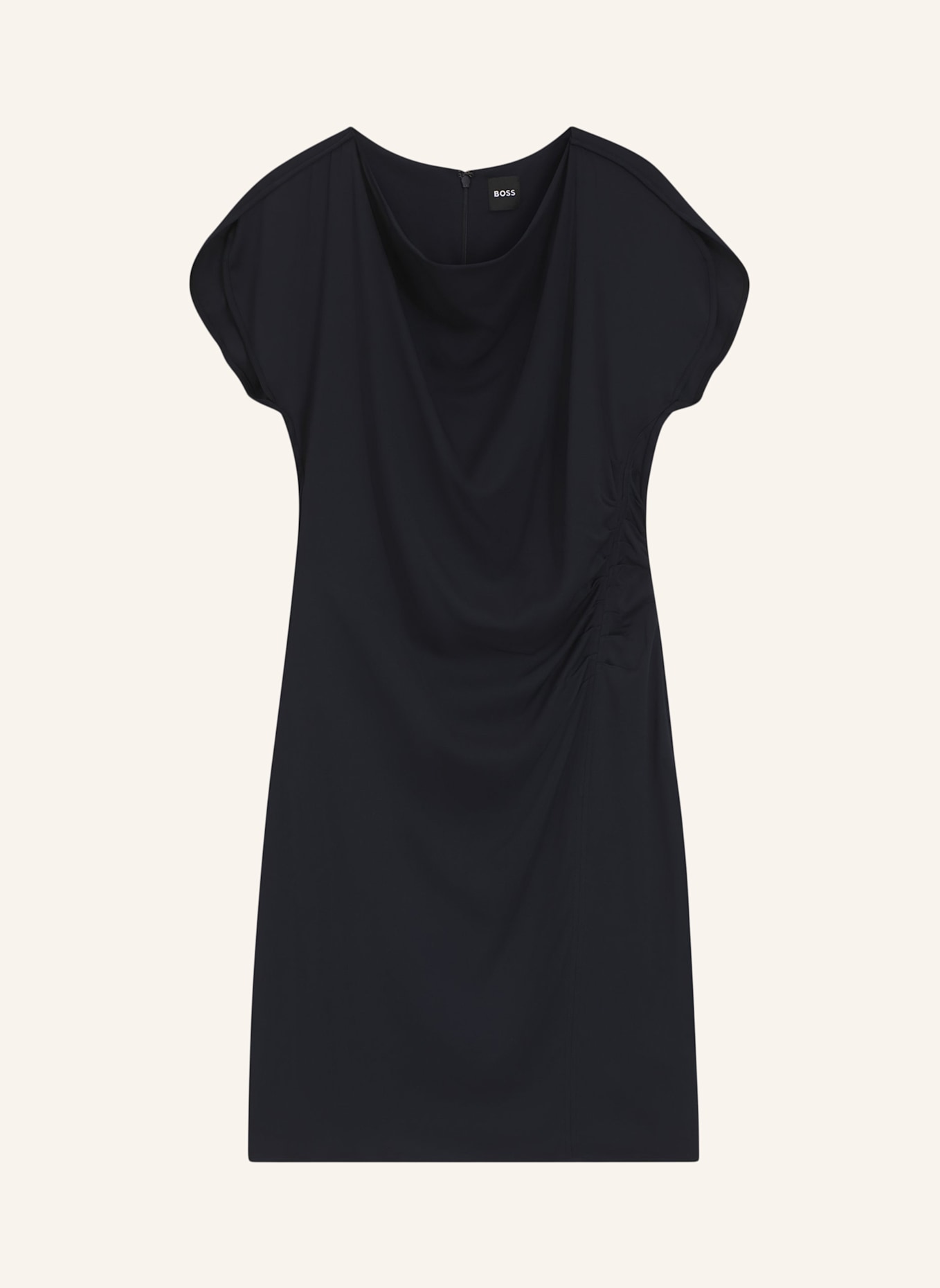 BOSS Business Kleid DEVANIA Slim Fit: DUNKELBLAU