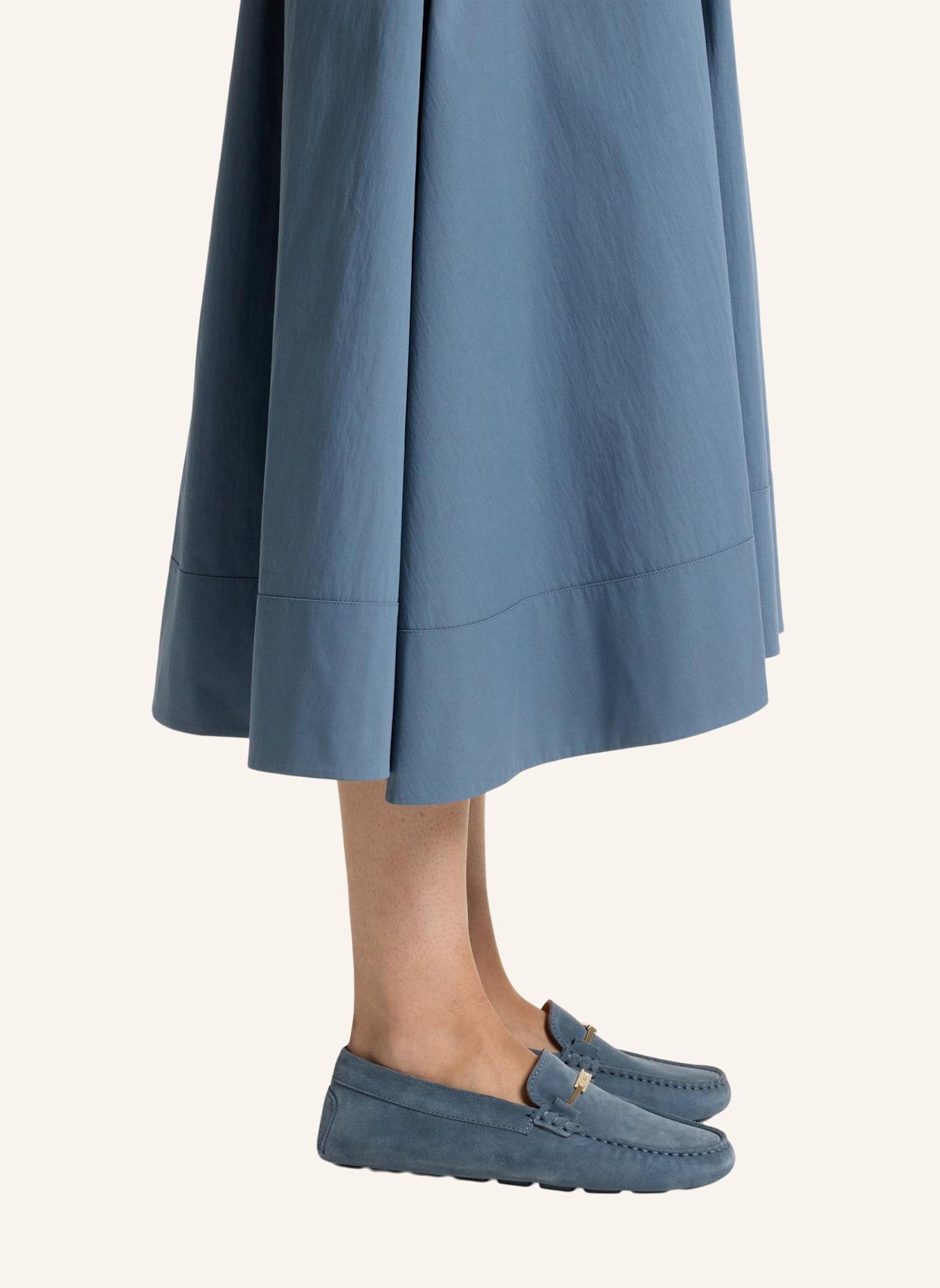 BOSS Flacher Schuh ROXANNE_DRIVER_SDHB: HELLBLAU/ BLAU