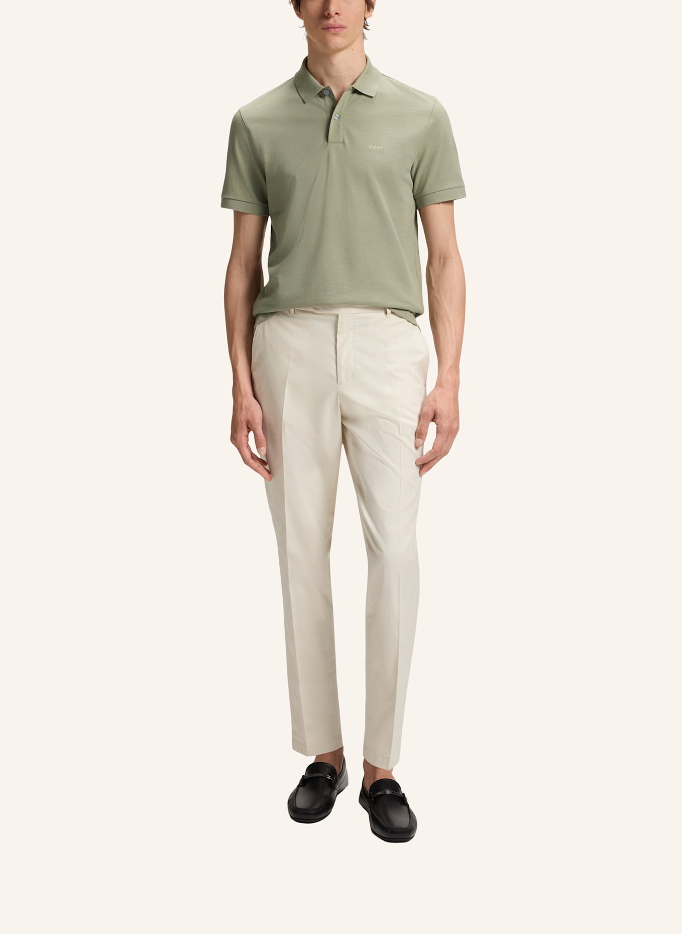 BOSS Poloshirt PALLAS Regular Fit: HELLGRÜN