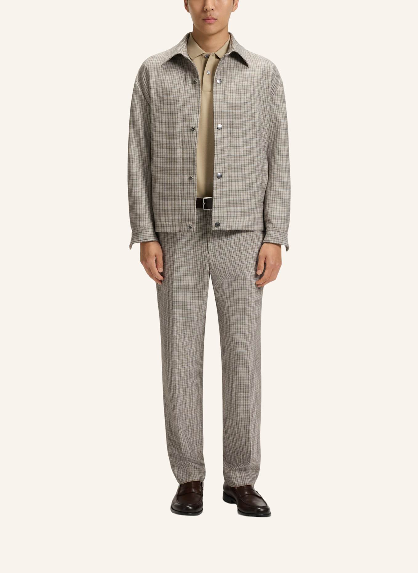 BOSS Poloshirt PALLAS Regular Fit: KHAKI