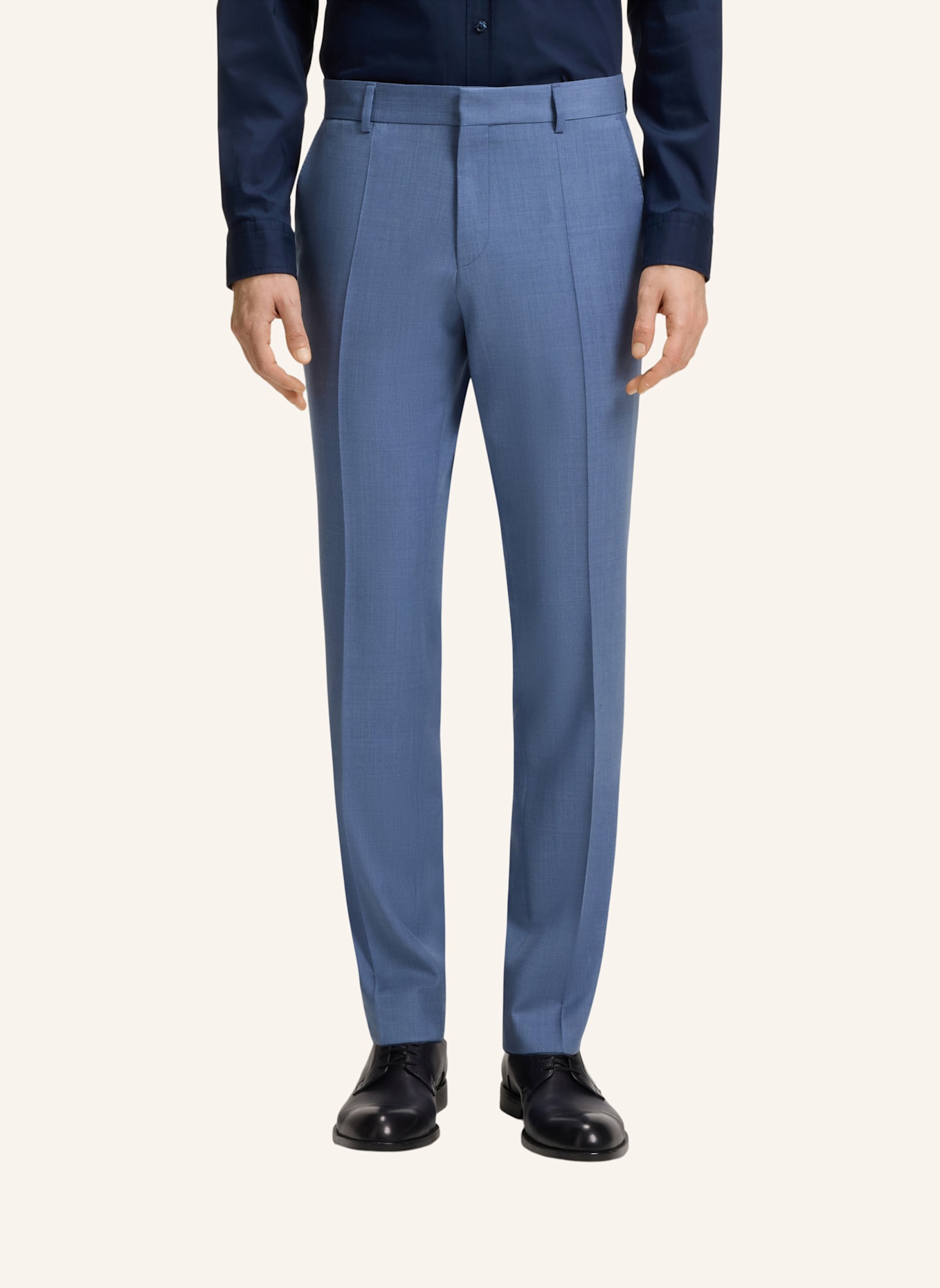 BOSS Business Hose H-GENIUS-B1 Slim Fit: HELLBLAU