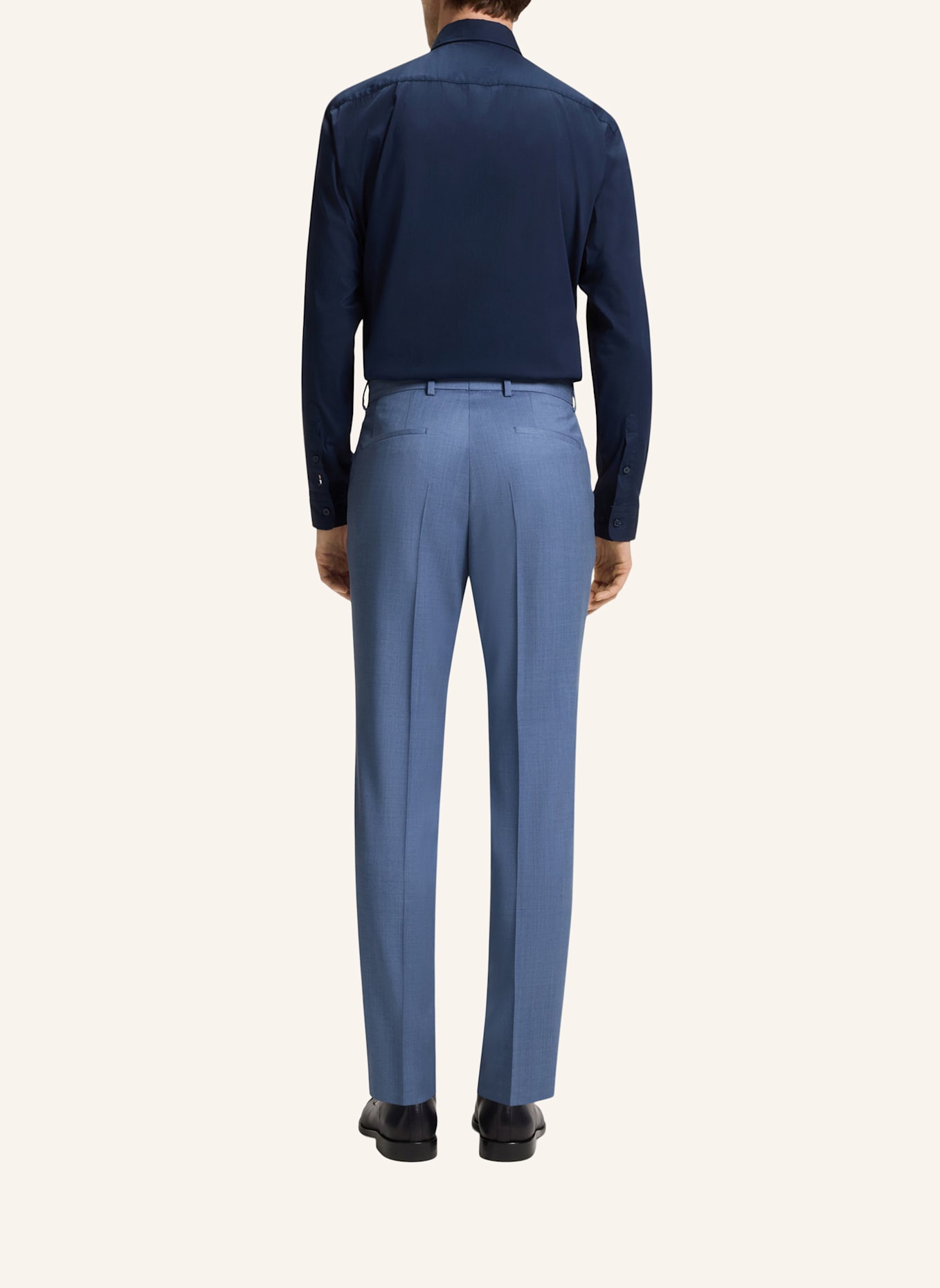 BOSS Business Hose H-GENIUS-B1 Slim Fit: HELLBLAU