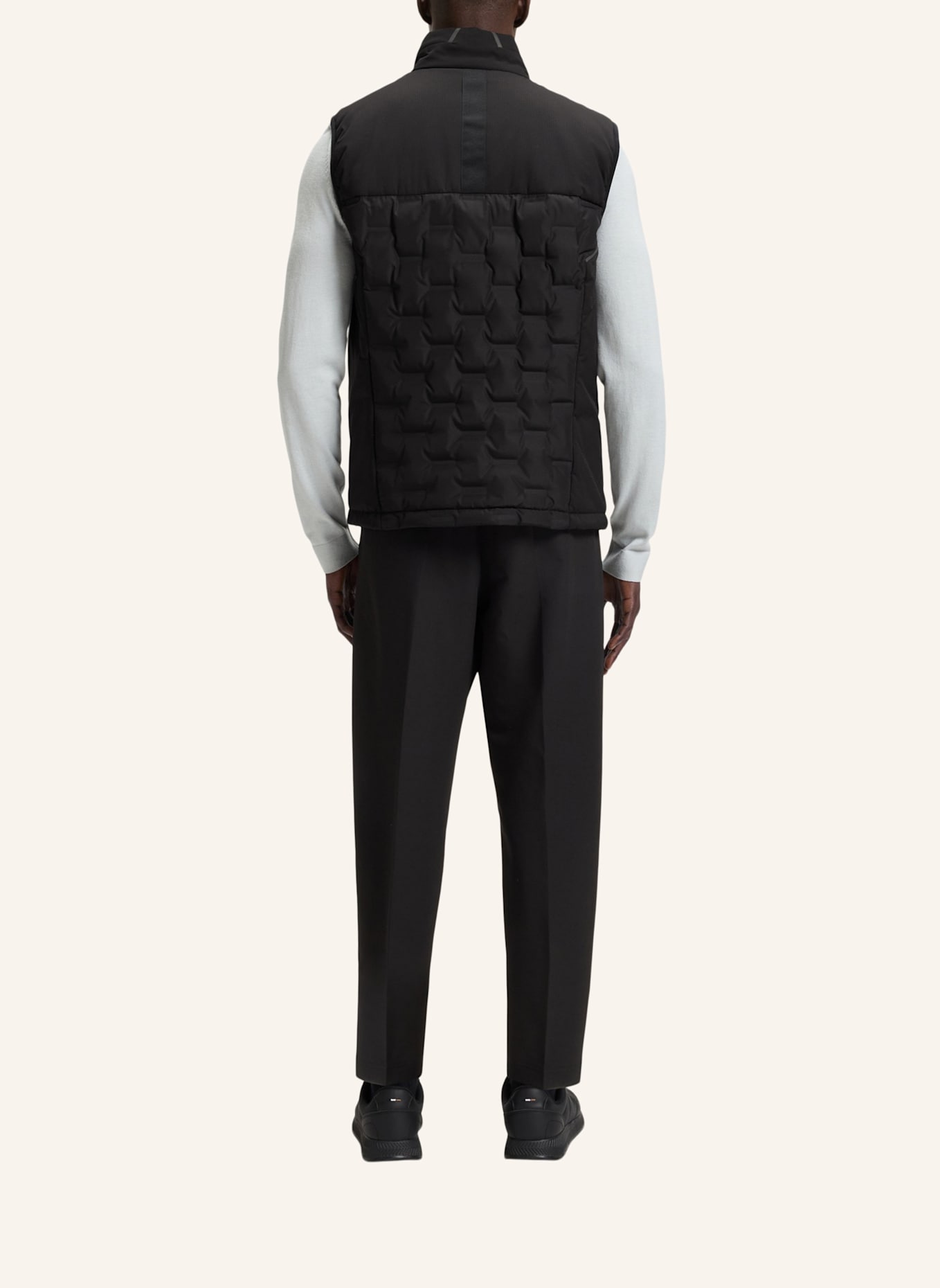 BOSS Daunenjacke V_T-DOWN VEST: SCHWARZ