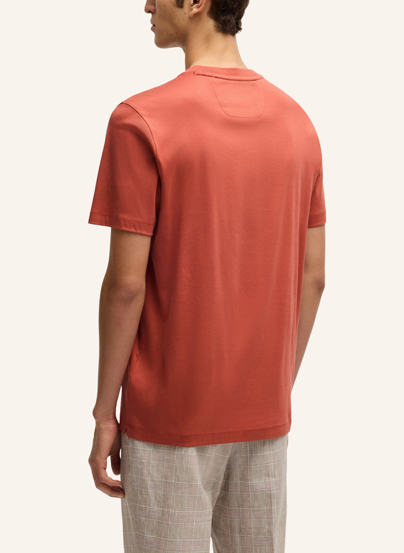 BOSS T-Shirt L-TESAR 14 Regular Fit: ROT
