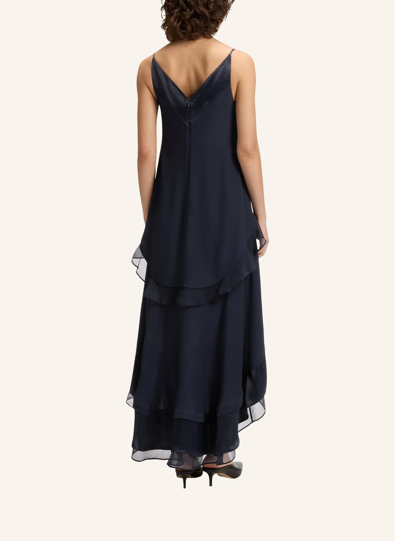 BOSS Business Kleid DEKALYA Relaxed Fit: DUNKELBLAU