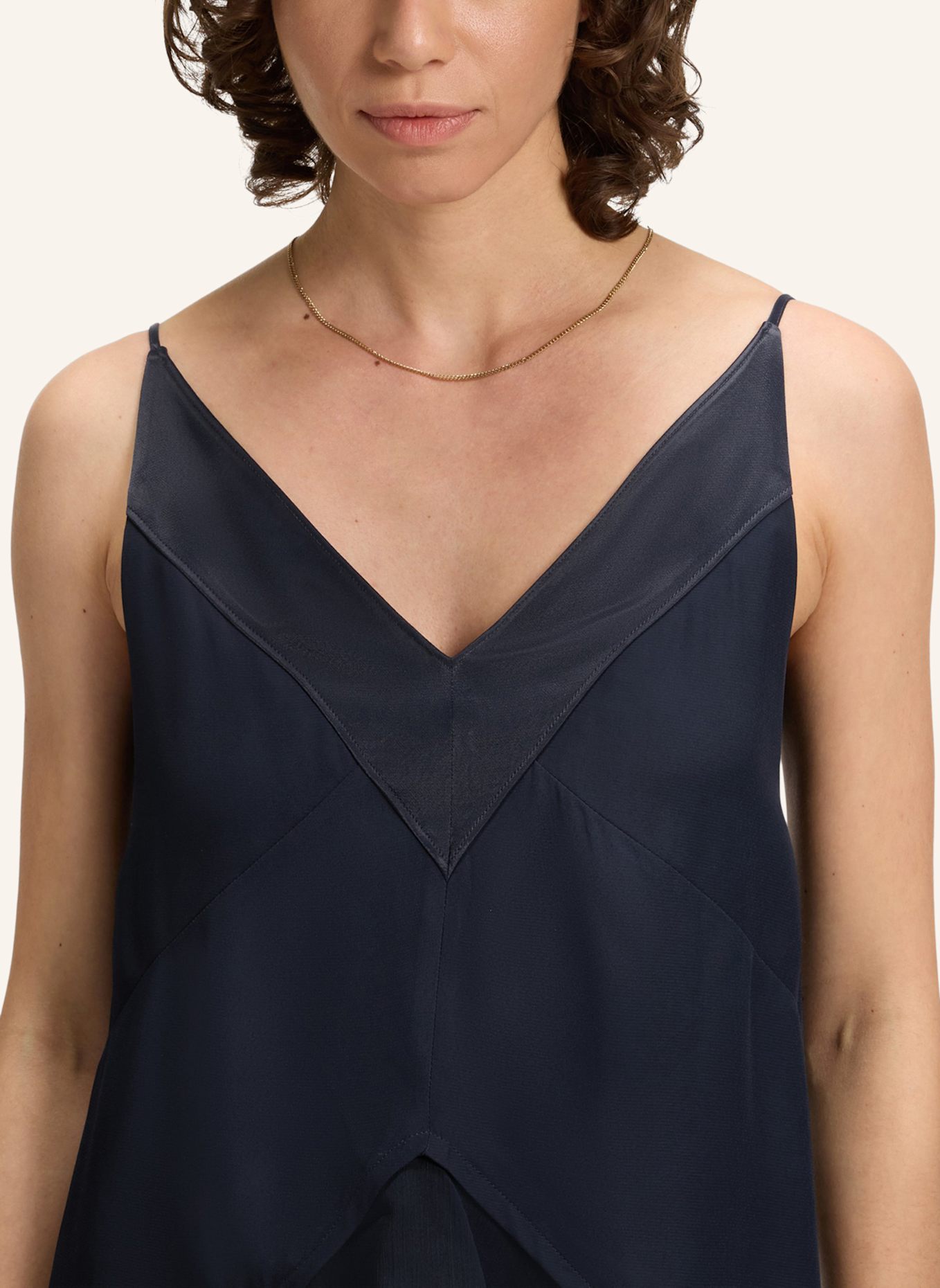 BOSS Business Kleid DEKALYA Relaxed Fit: DUNKELBLAU