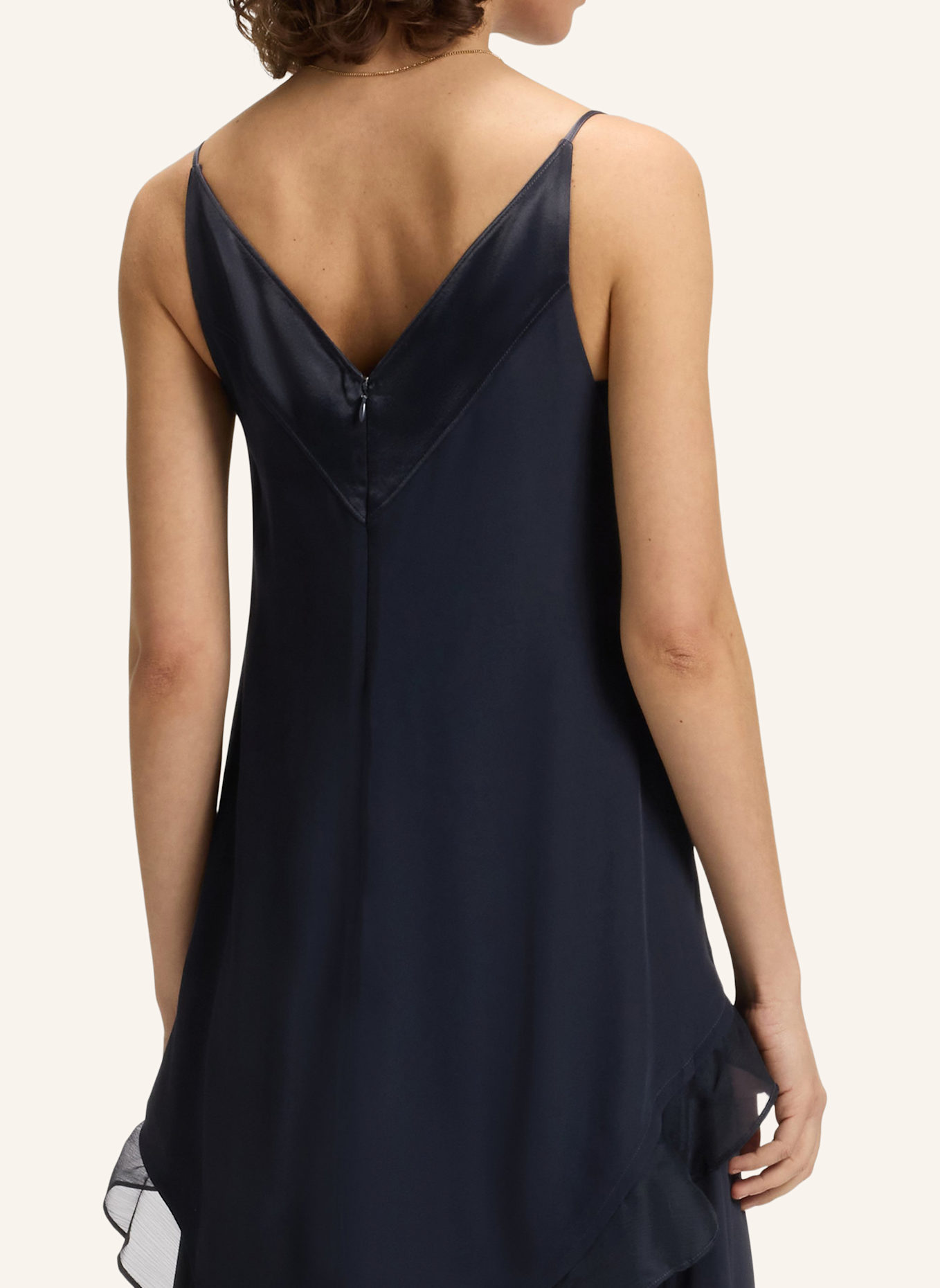 BOSS Business Kleid DEKALYA Relaxed Fit: DUNKELBLAU