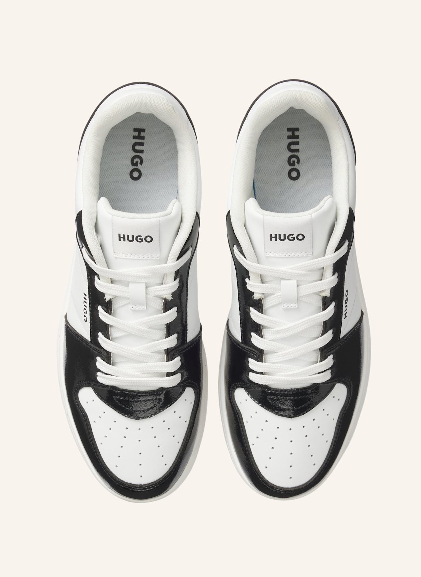 HUGO Turnschuh HADRIAN_TENN_NPKBPL: WEISS