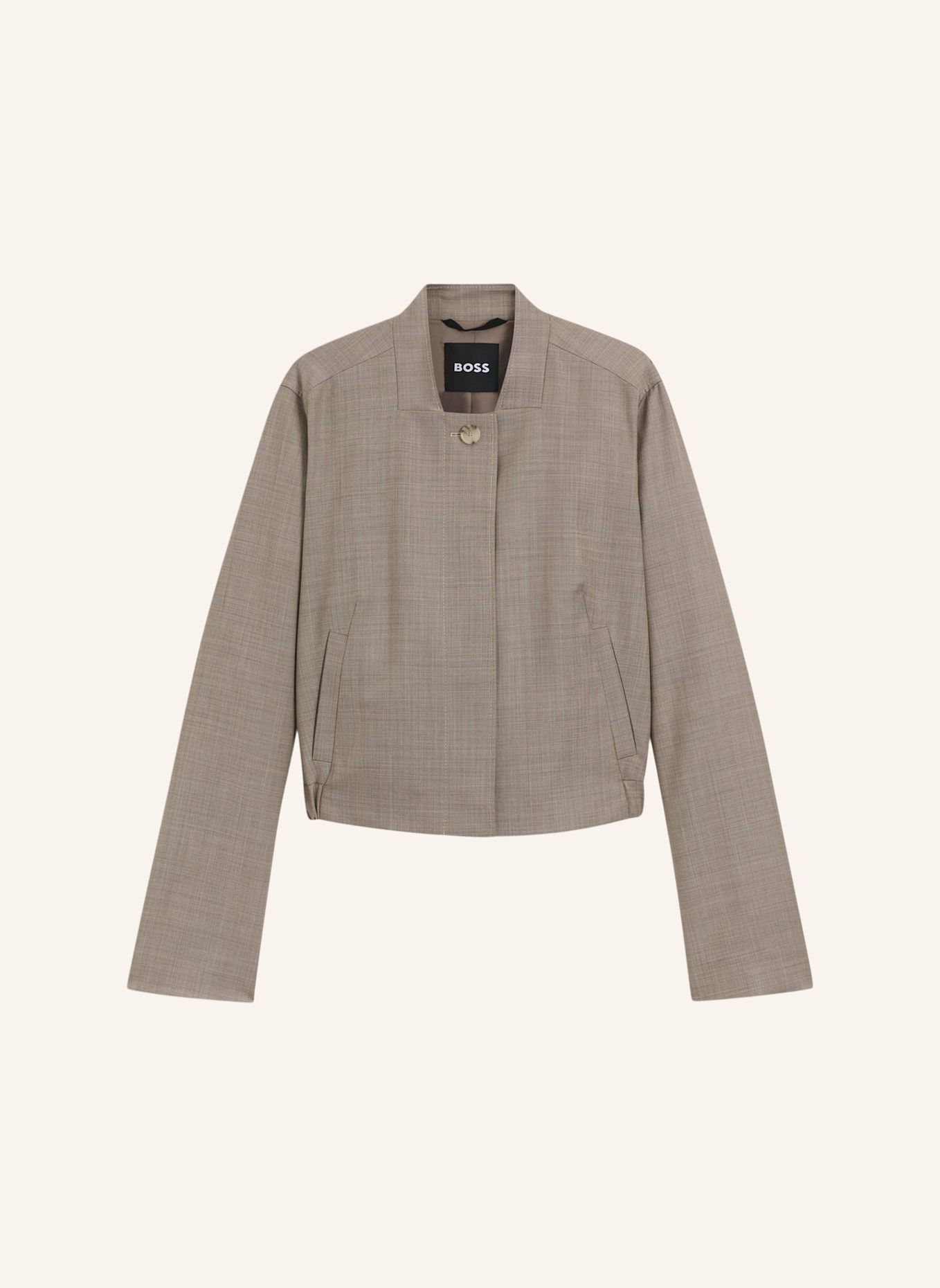BOSS Blazer JETOSAL Regular Fit: BEIGE