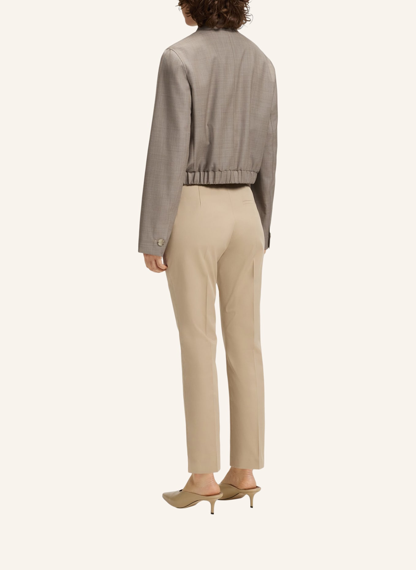 BOSS Blazer JETOSAL Regular Fit: BEIGE