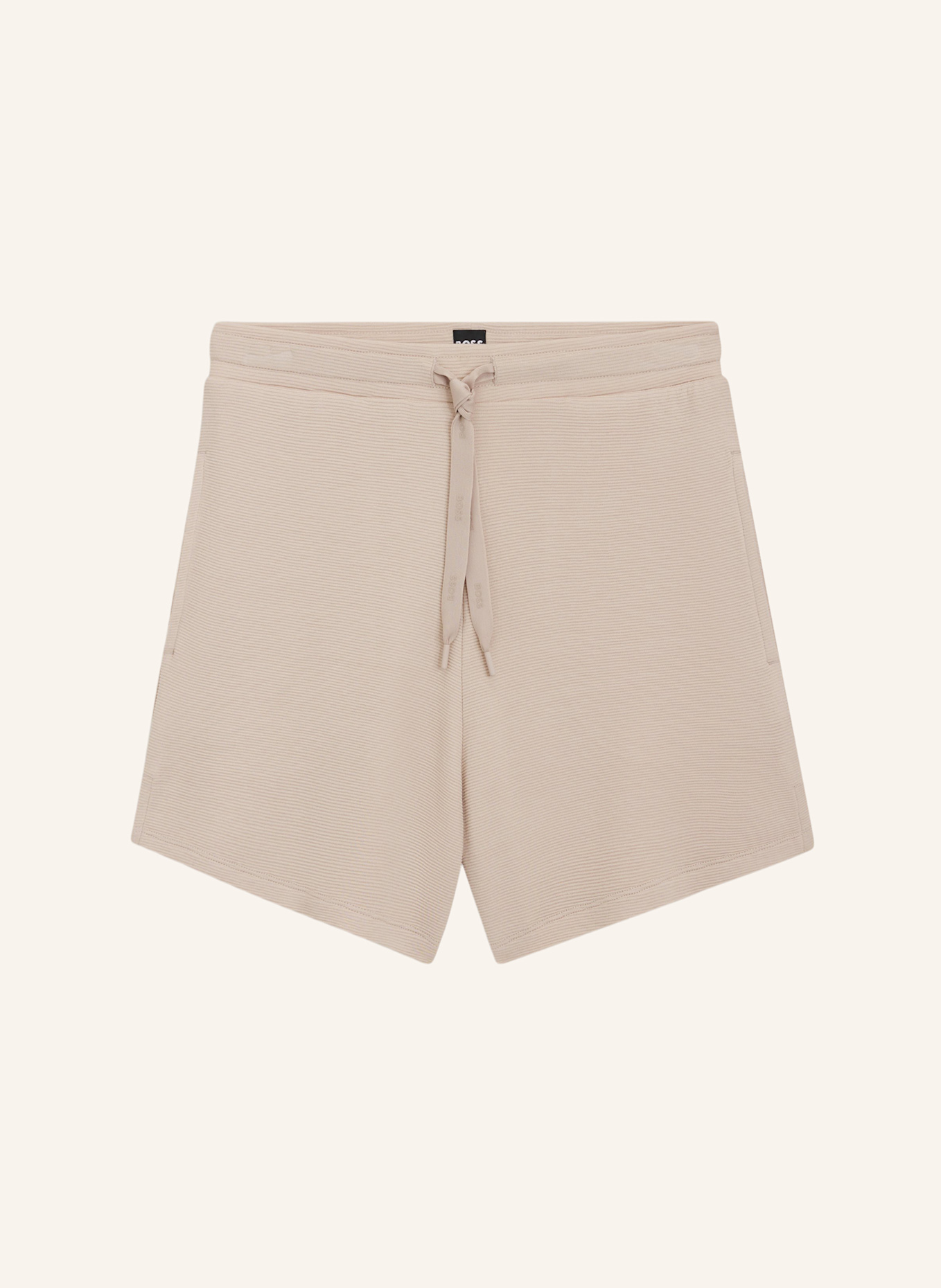 BOSS Loungewear Unterteil OTTOMAN_SHORTS: BEIGE