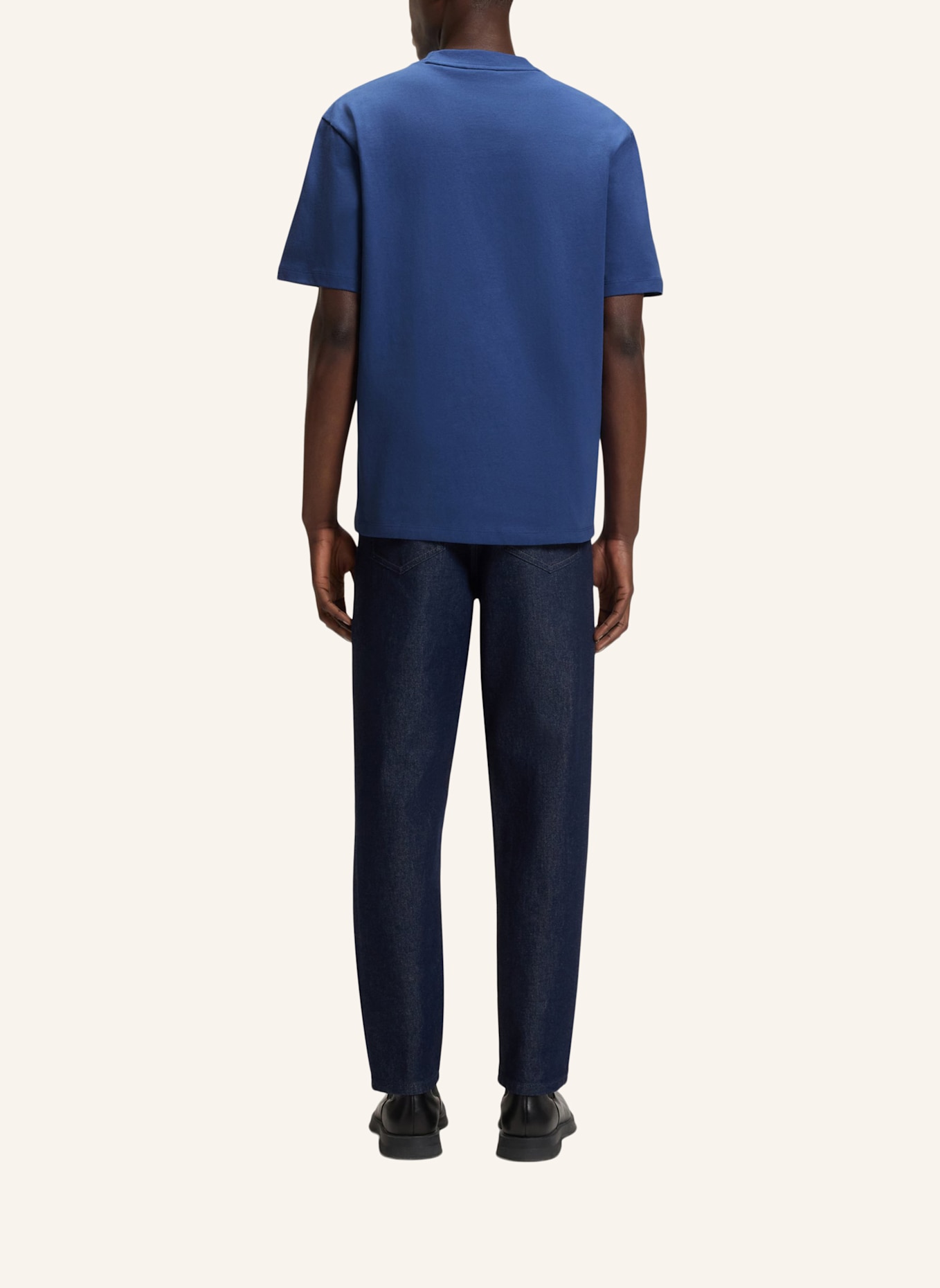 HUGO T-Shirt DAPOLINO: BLAU