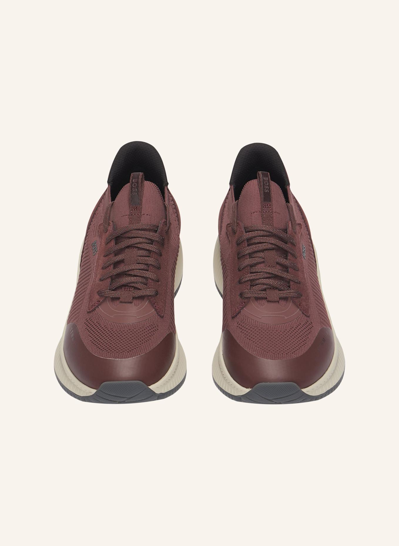 BOSS Sneaker TTNM EVO_SLON_KNRSD: DUNKELROT