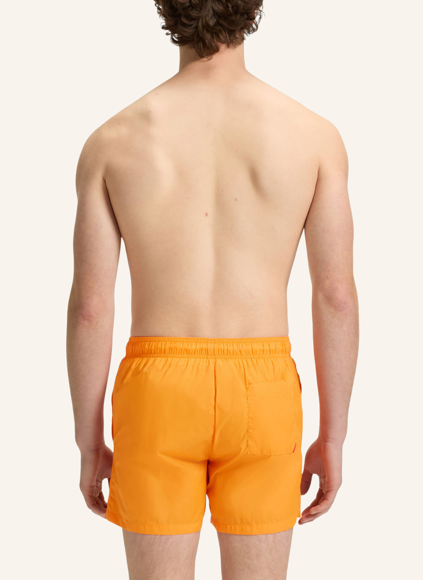 HUGO Badeshorts HAITI: ORANGE