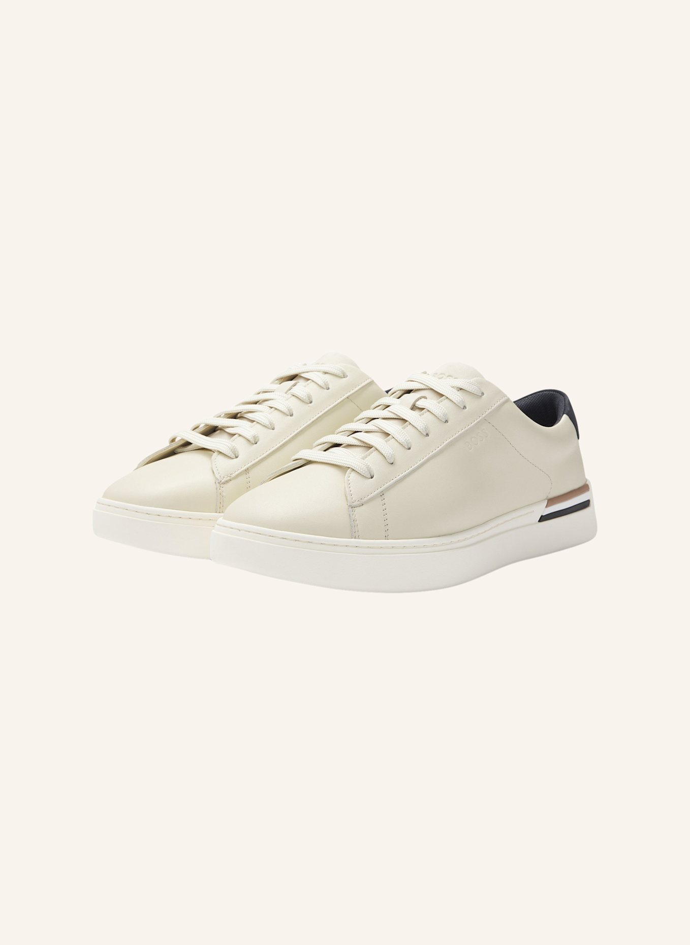 BOSS Sneaker CLINT_TENN_LTNUN: WEISS