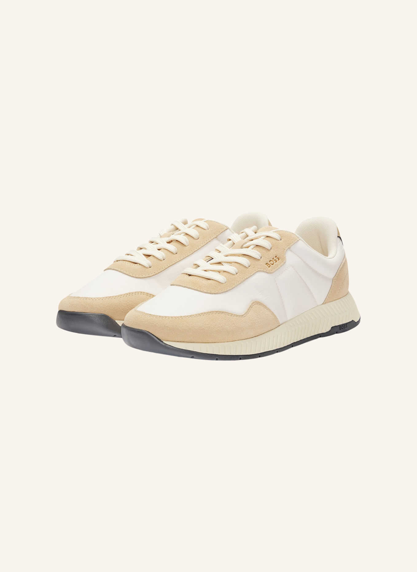 BOSS Sneaker TITANIUM_RUNN_SDNYSI: BEIGE