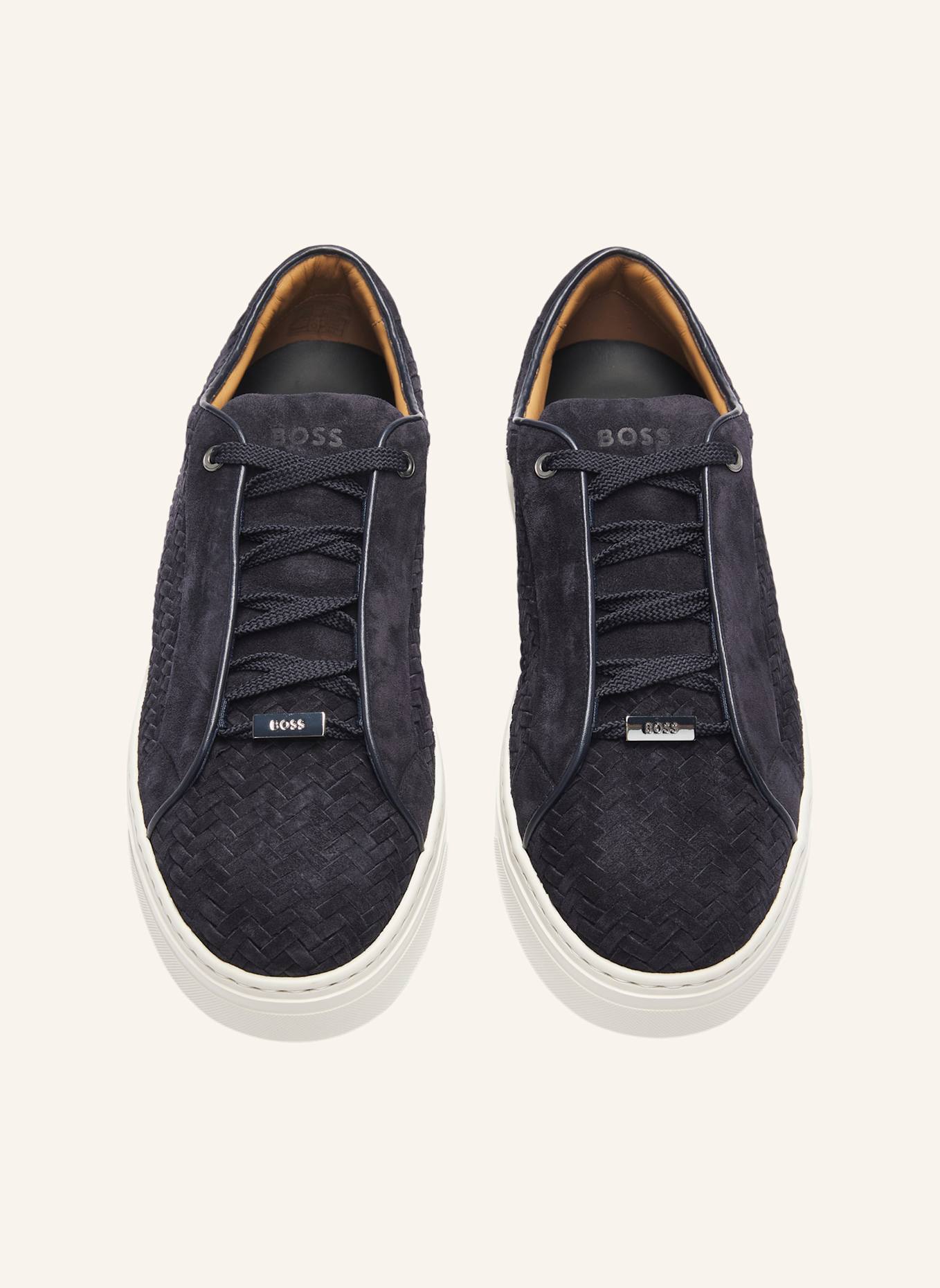 BOSS Sneaker GARY_TENN_SDBUWV: DUNKELBLAU