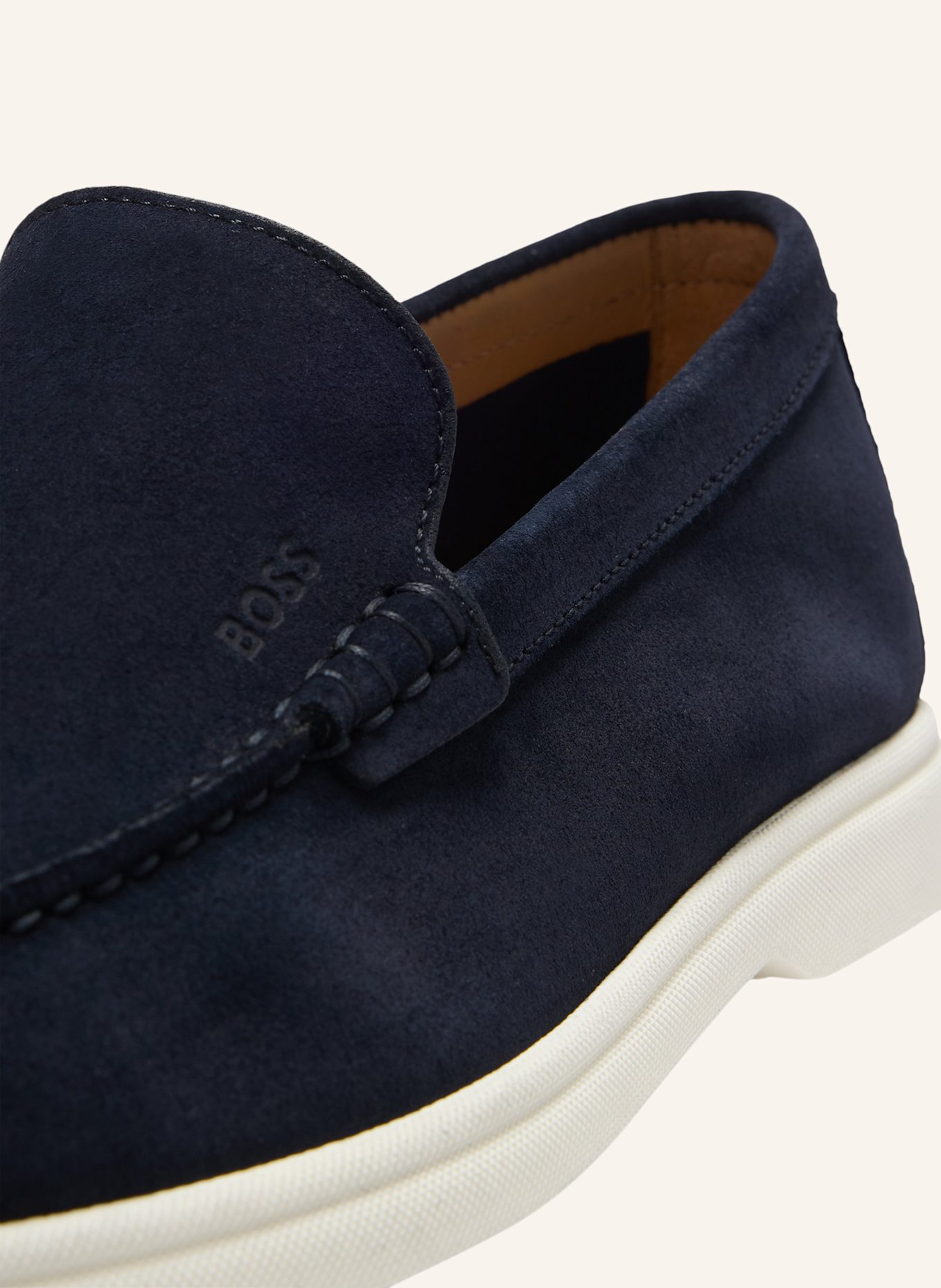 BOSS Slipper SIENNE: DUNKELBLAU