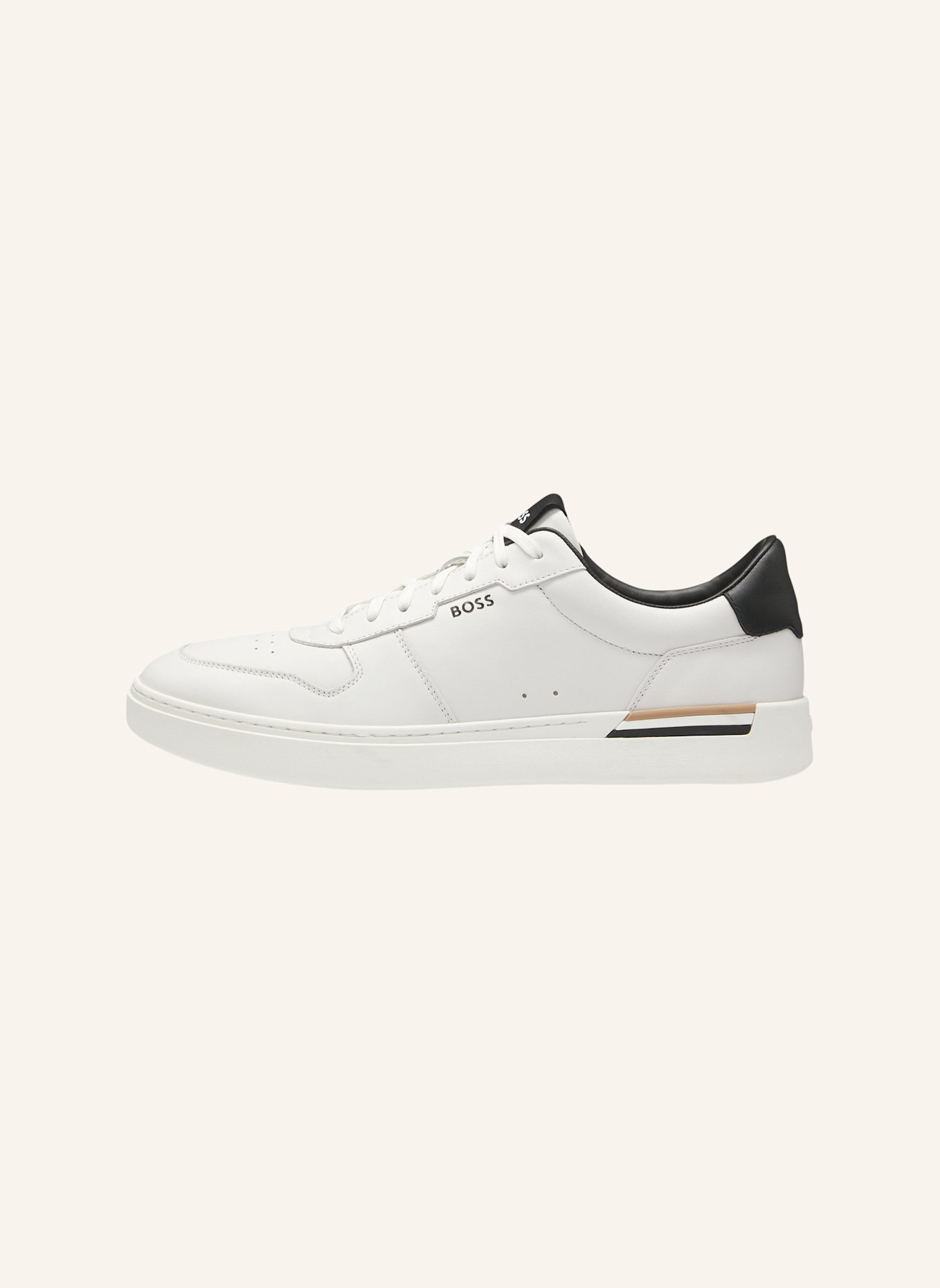 BOSS Sneaker CLINT_TENN_LTVPN: WEISS