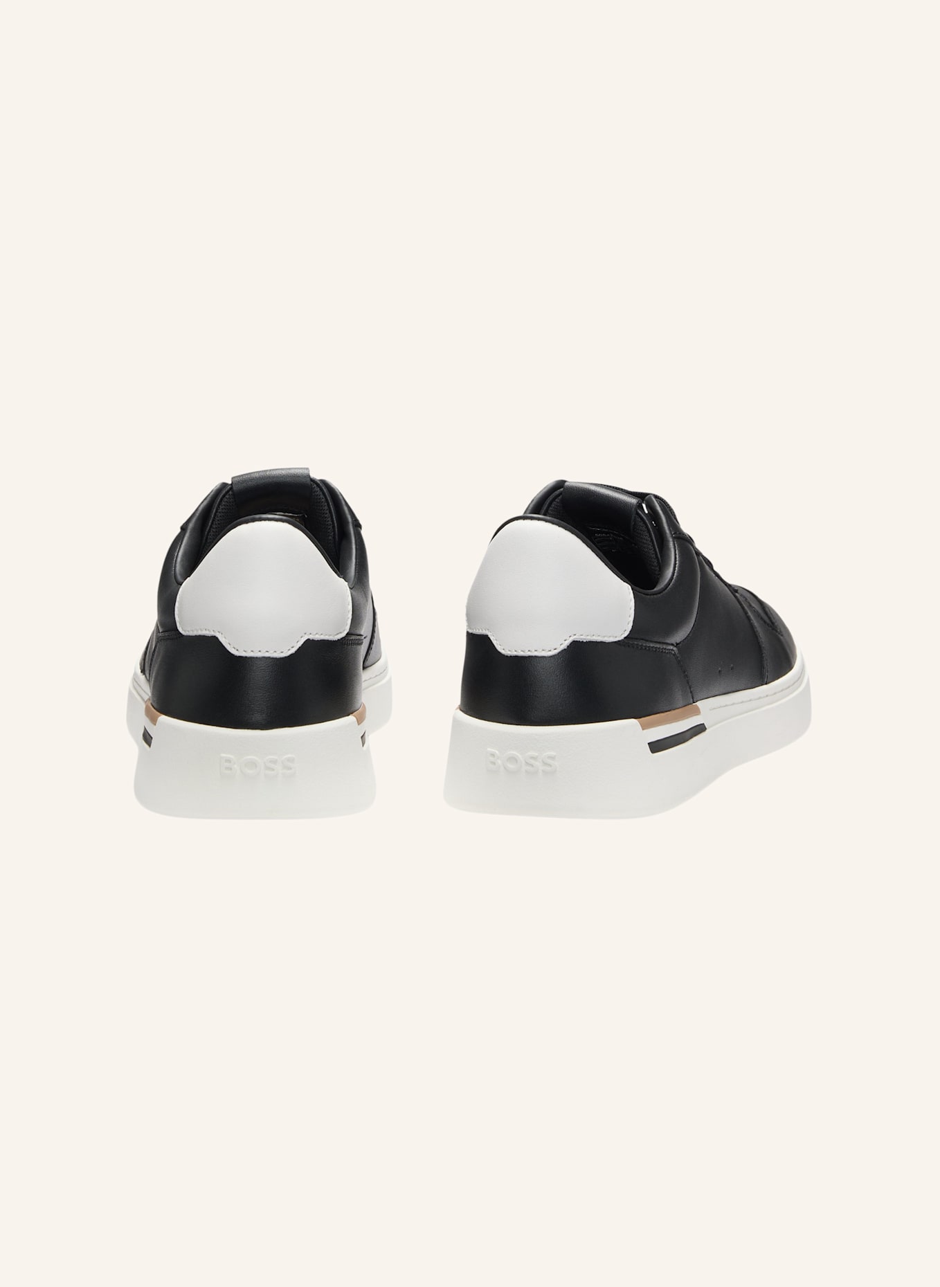 BOSS Sneaker CLINT_TENN_LTVPN: SCHWARZ