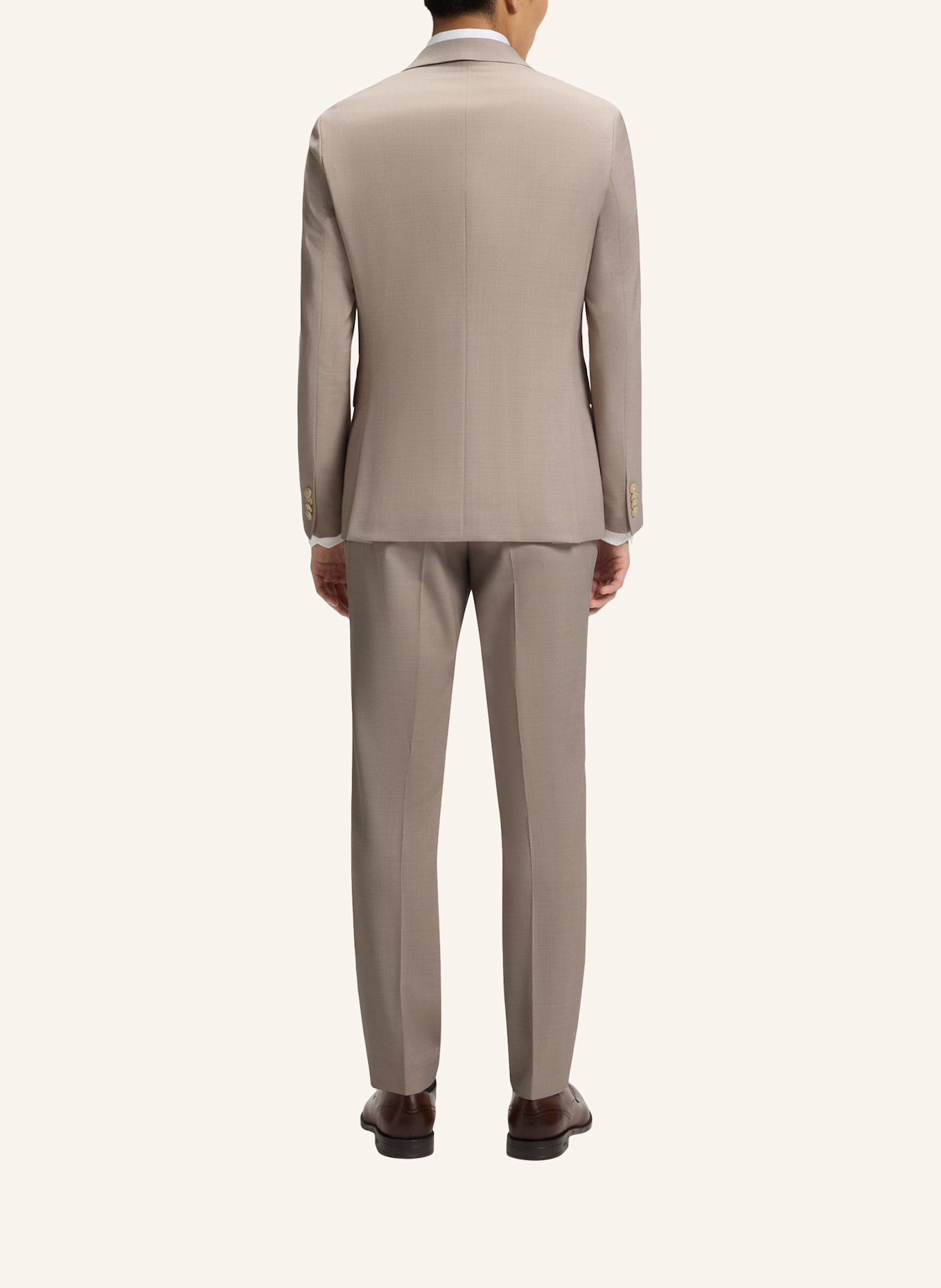 BOSS Business Anzug H-HOUSTON-3PCS-PK252 Slim Fit: BEIGE