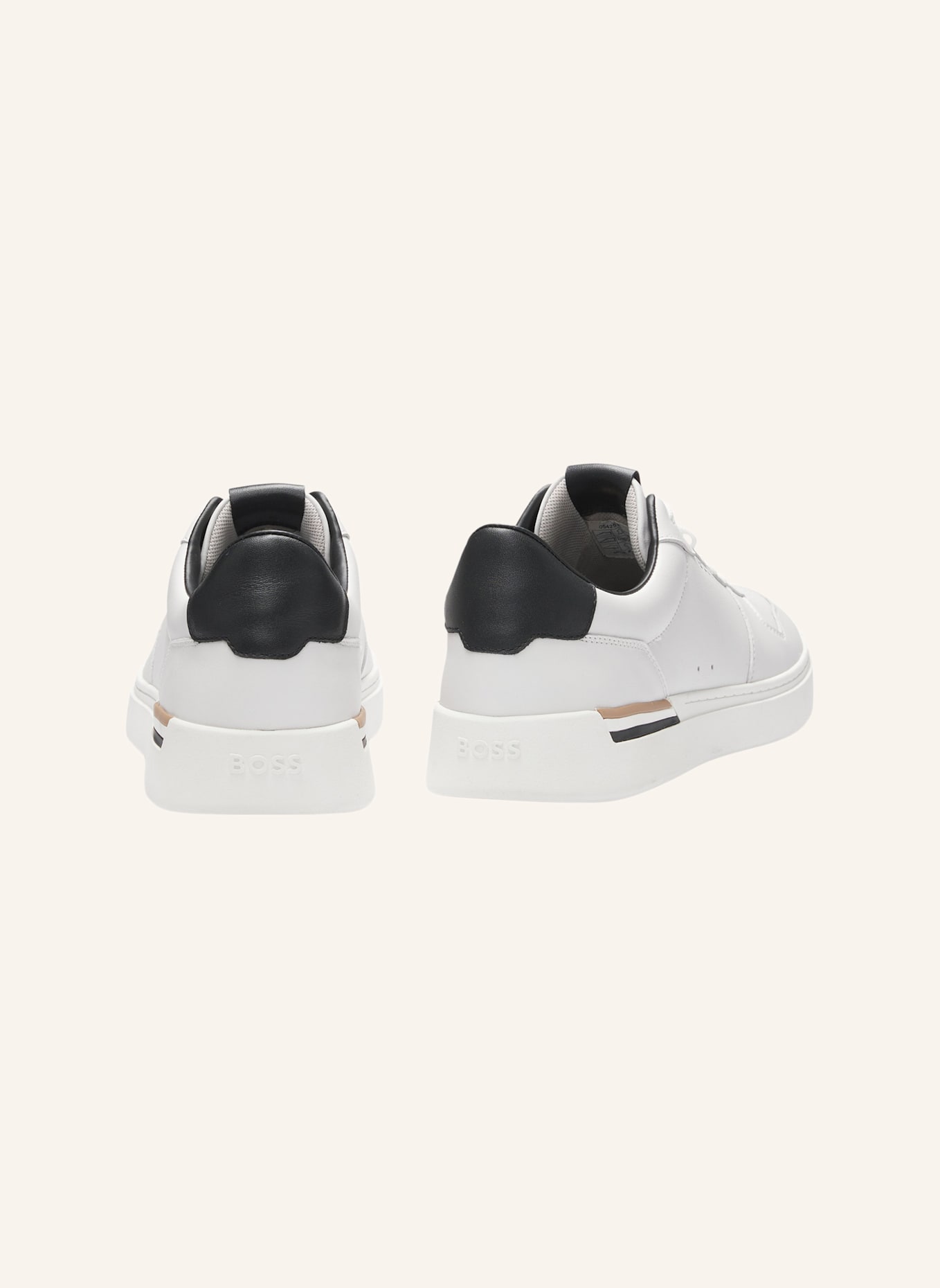 BOSS Sneaker CLINT_TENN_LTVPN: WEISS